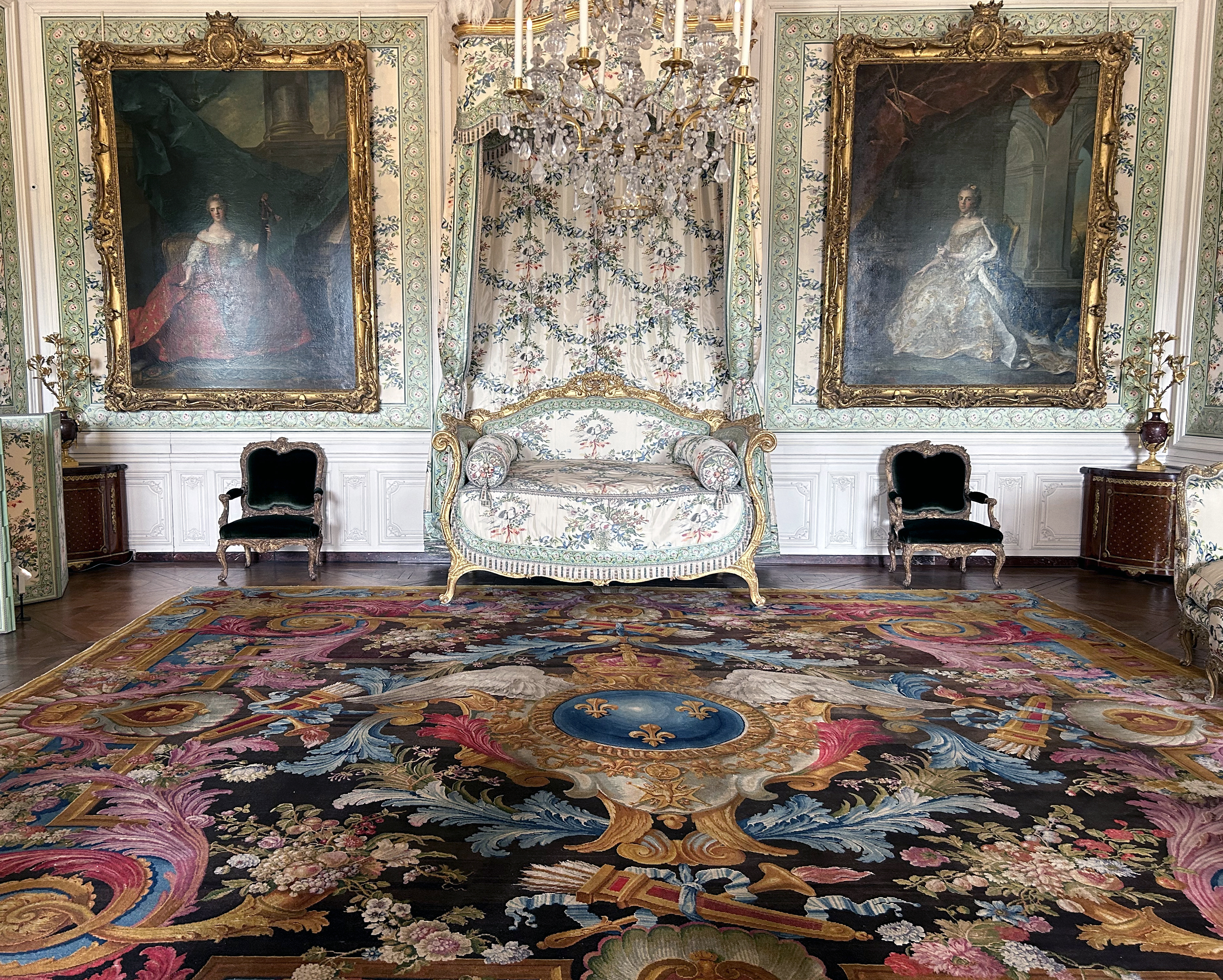 Versailles Palais sitting room Versailles Palais sitting room