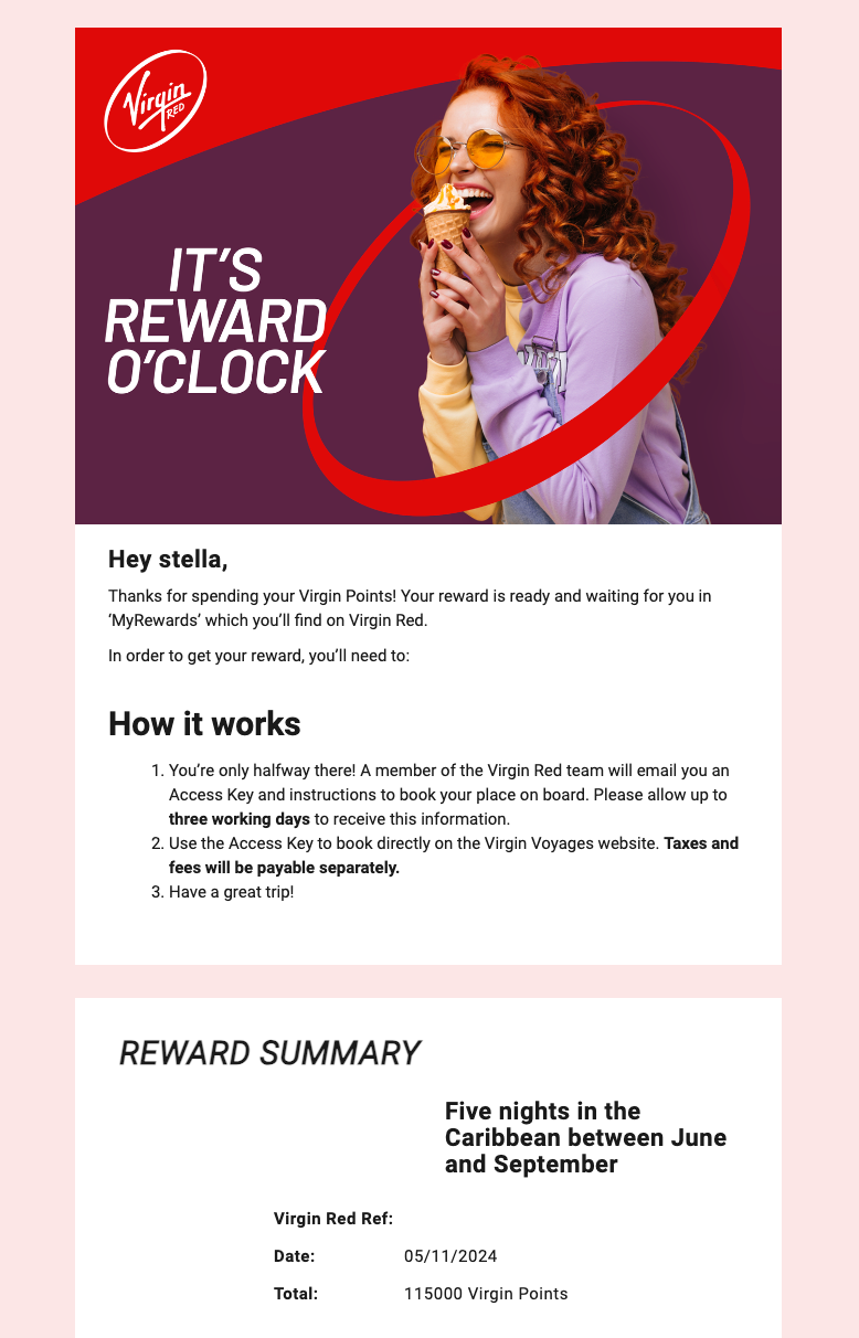 Virgin Email Confirmation Virgin Email Confirmation