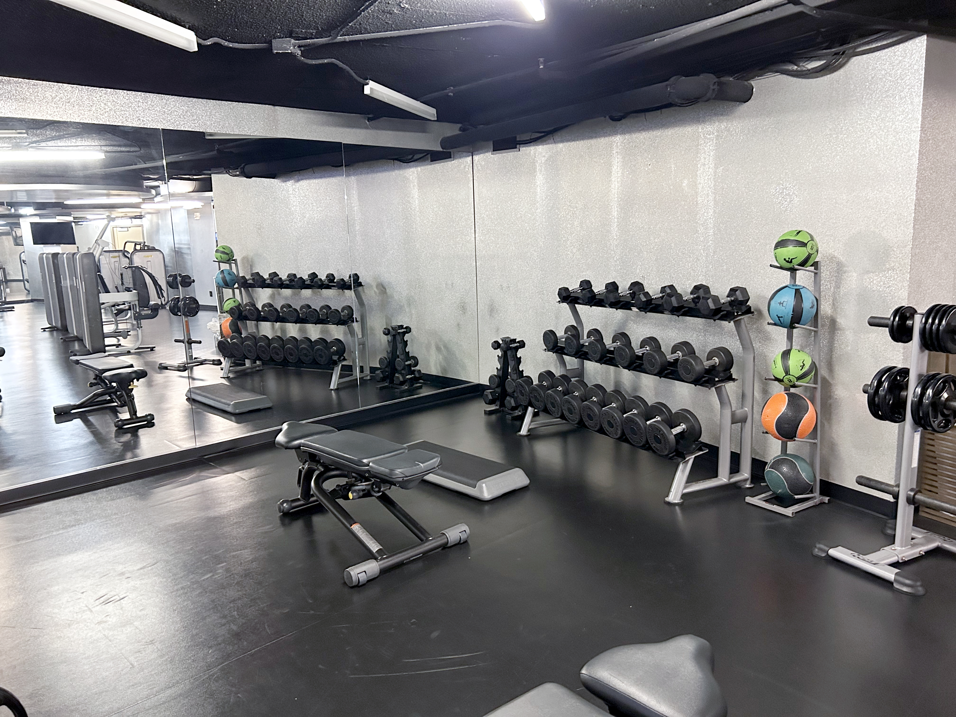 Watergate DC gym free weights