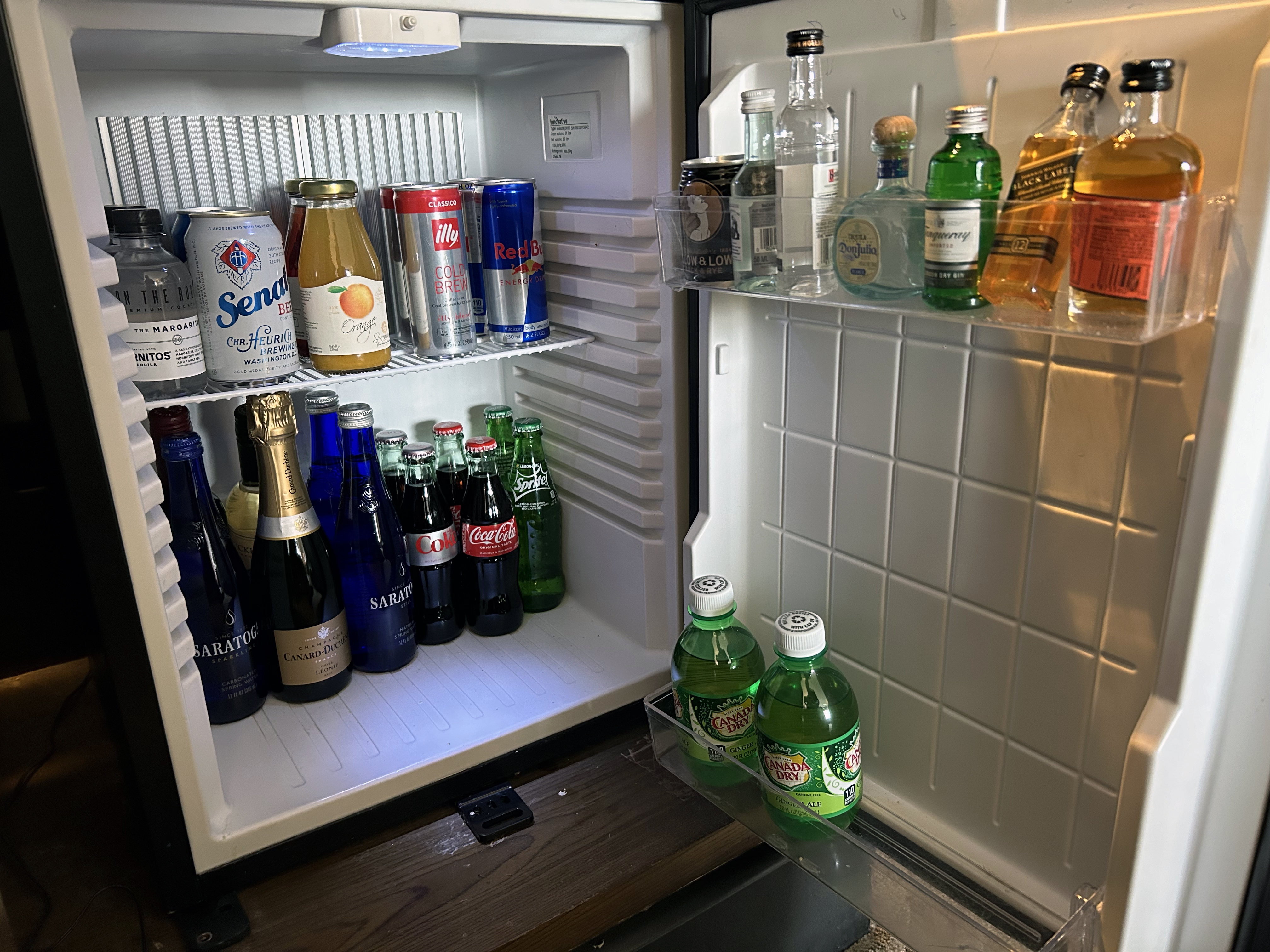 Watergate DC minibar