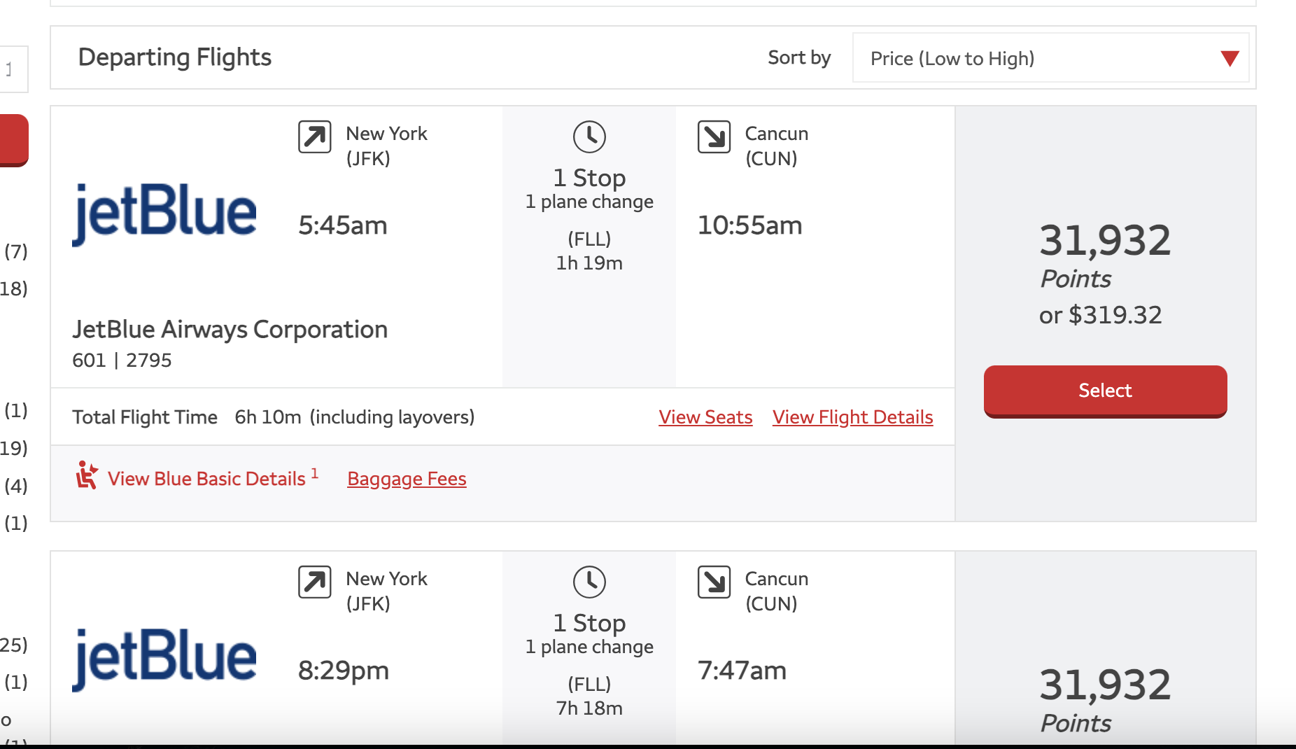 Wells Fargo Portal Flight Points