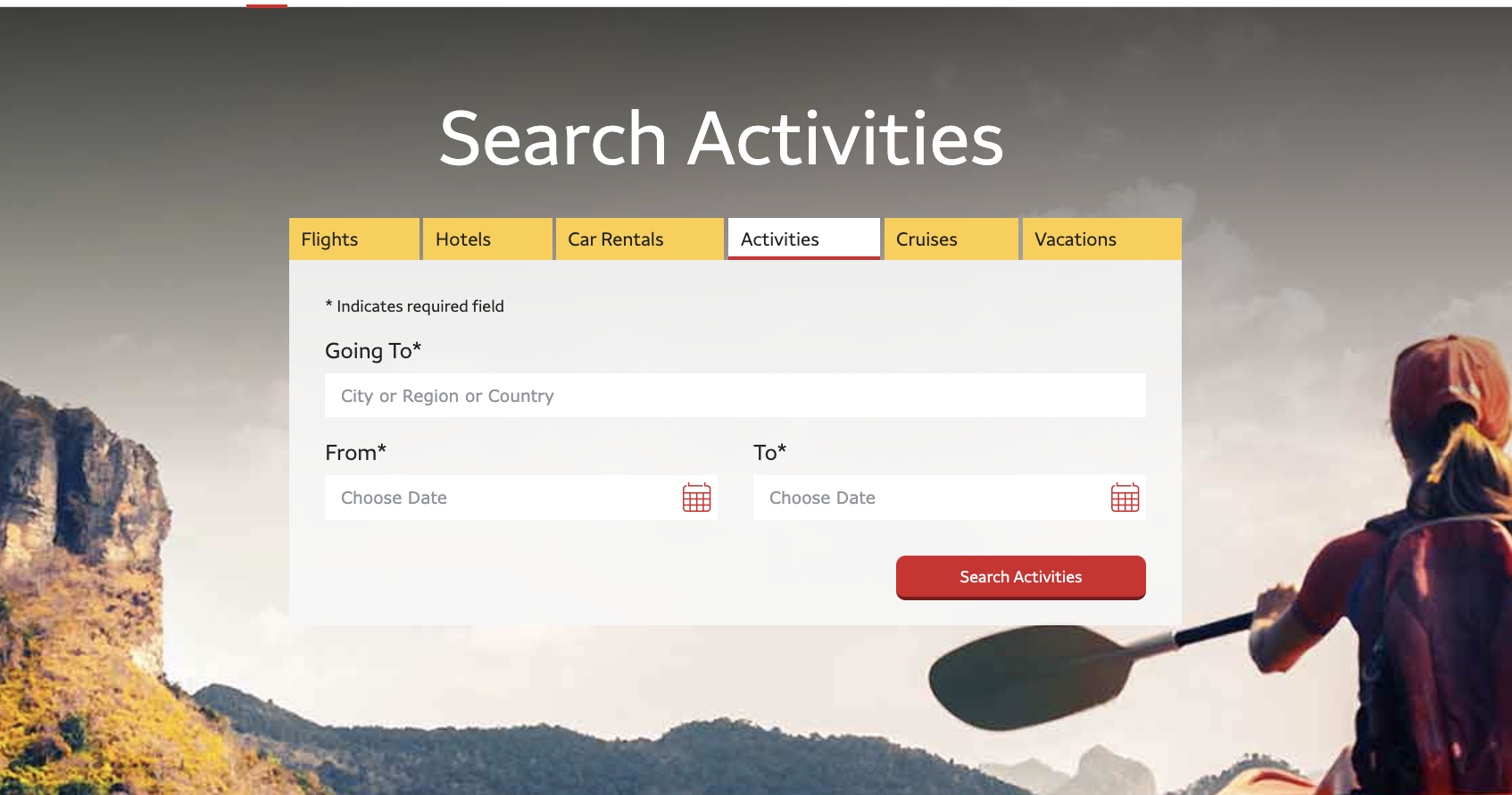 Wells Fargo Rewards Activities