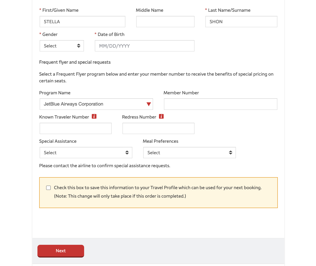 Wells Fargo Traveler Info
