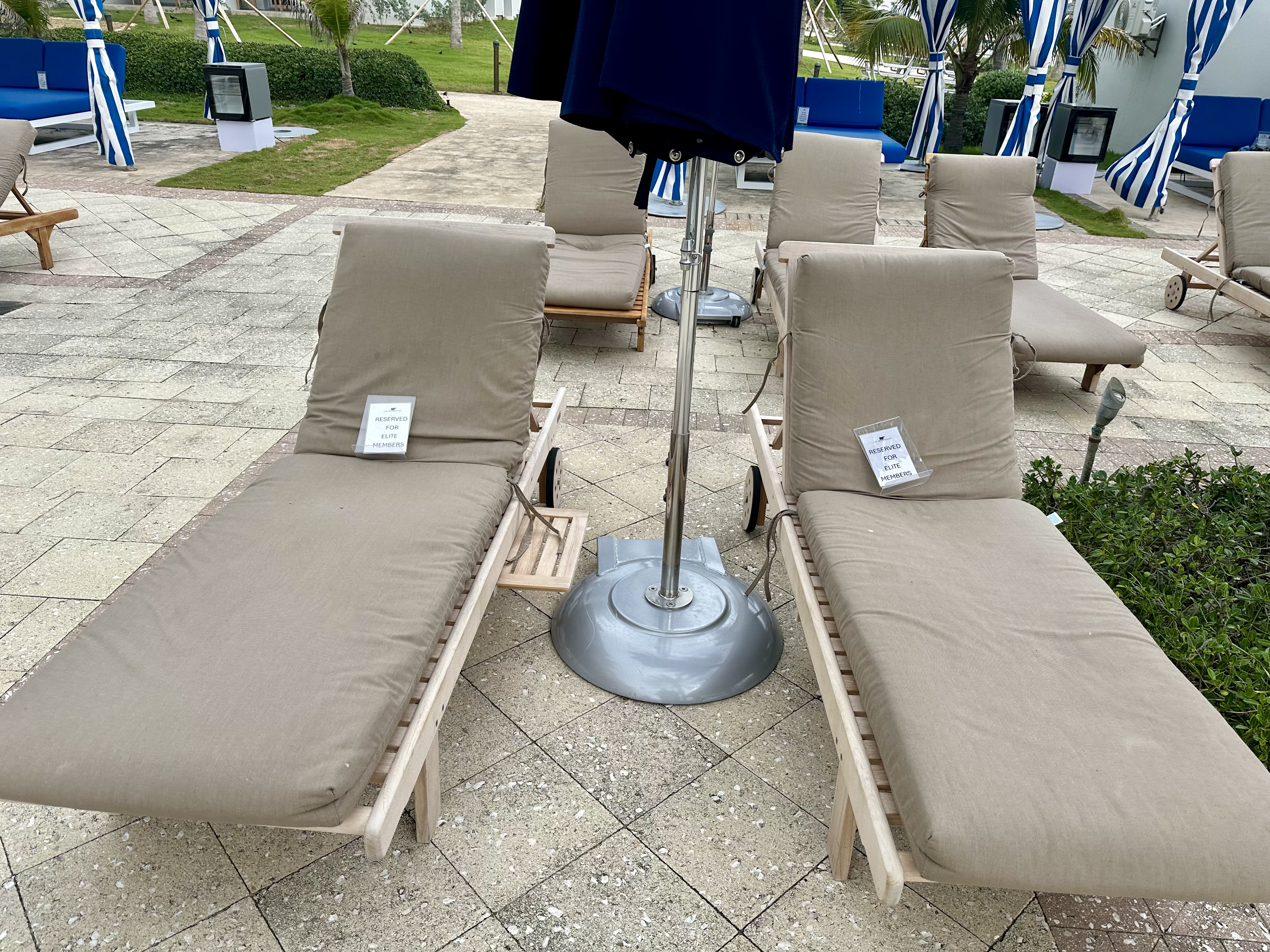 JW Marriott St. Maarten elite chairs