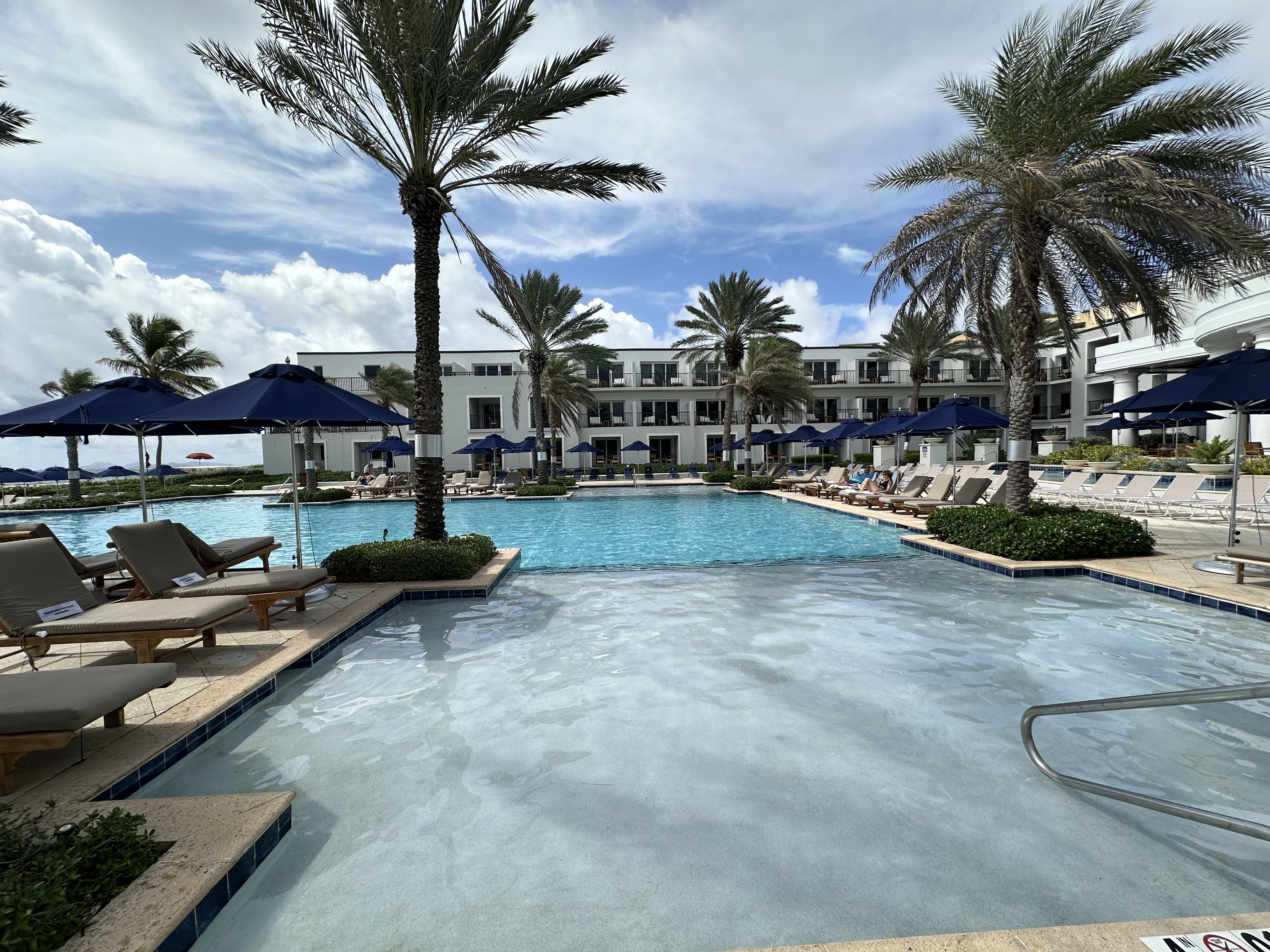 JW Marriott St. Maarten pool chairs