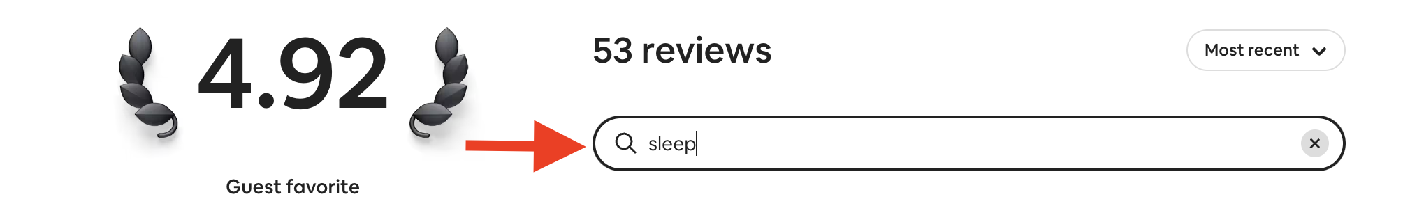 Airbnb Reviews Search Field Airbnb Reviews Search Field