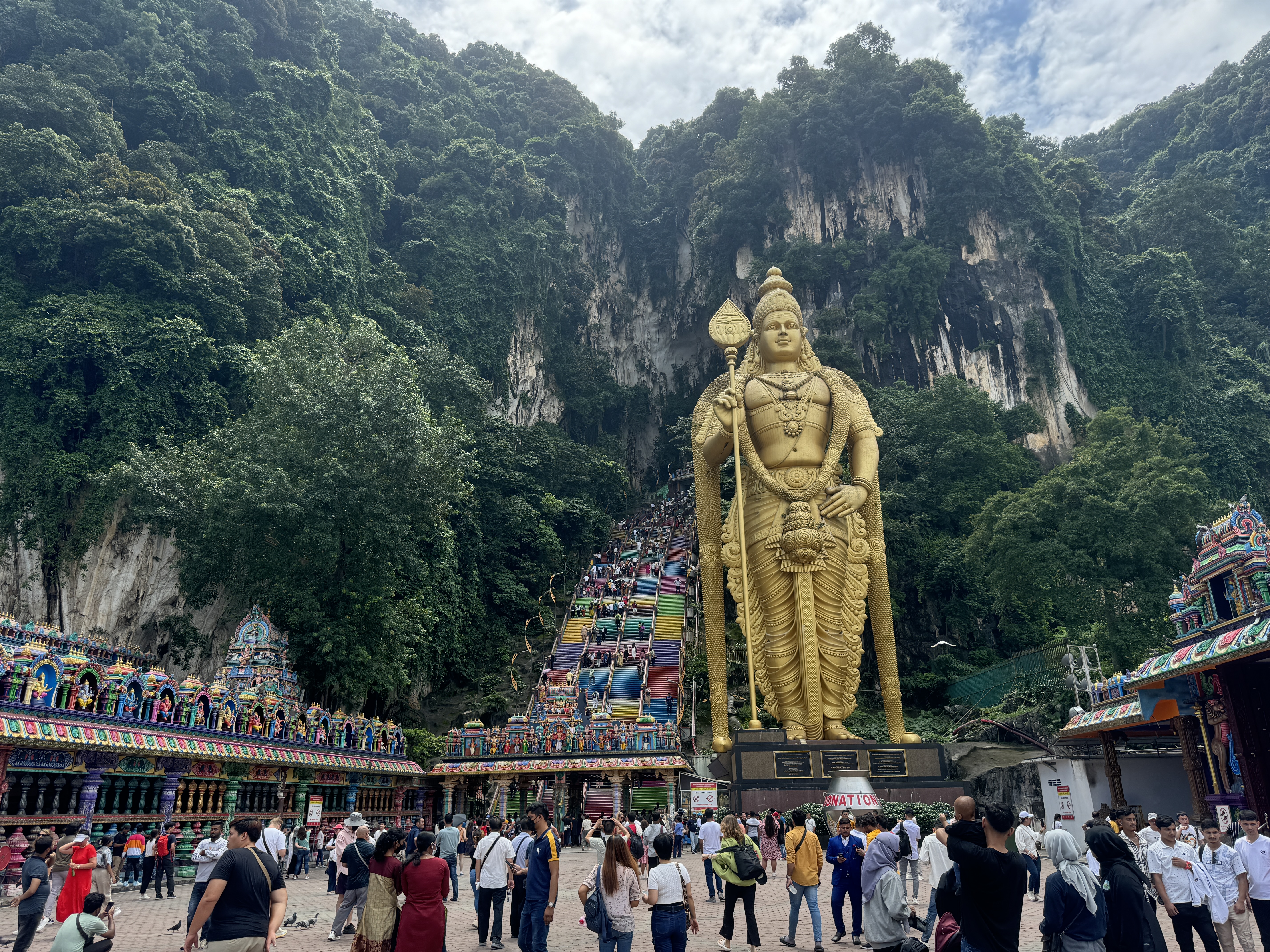 Batu Caves Stairs Batu Caves Stairs