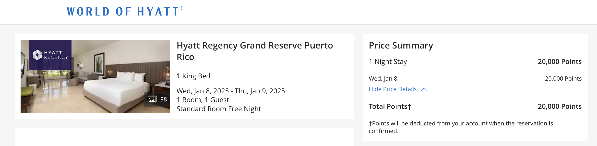 Booking Hyatt Regency Grand Reserve Puerto Rico with points Booking Hyatt Regency Grand Reserve Puerto Rico with points
