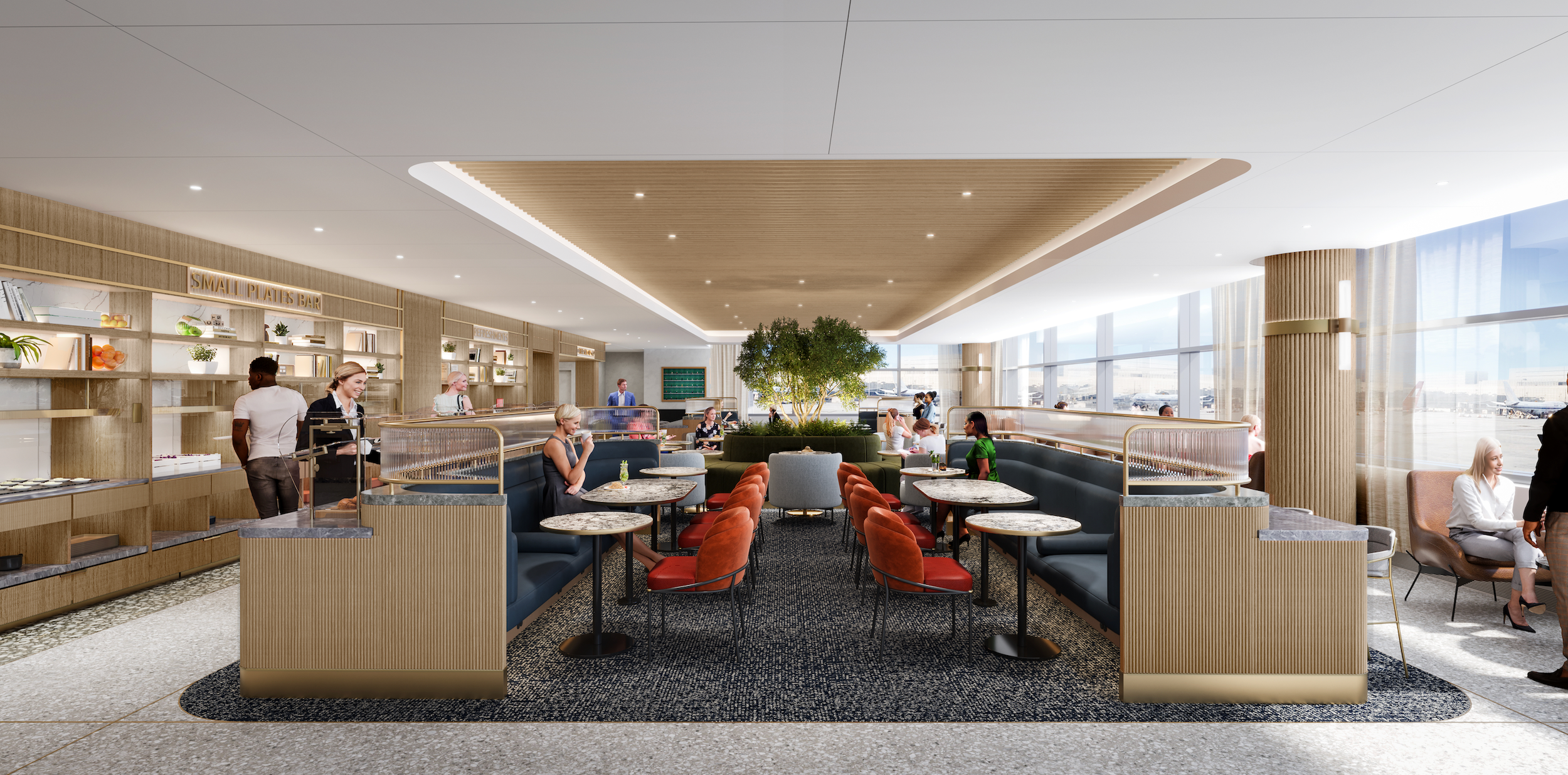 Capital One Lounge JFK Dining Capital One Lounge JFK Dining