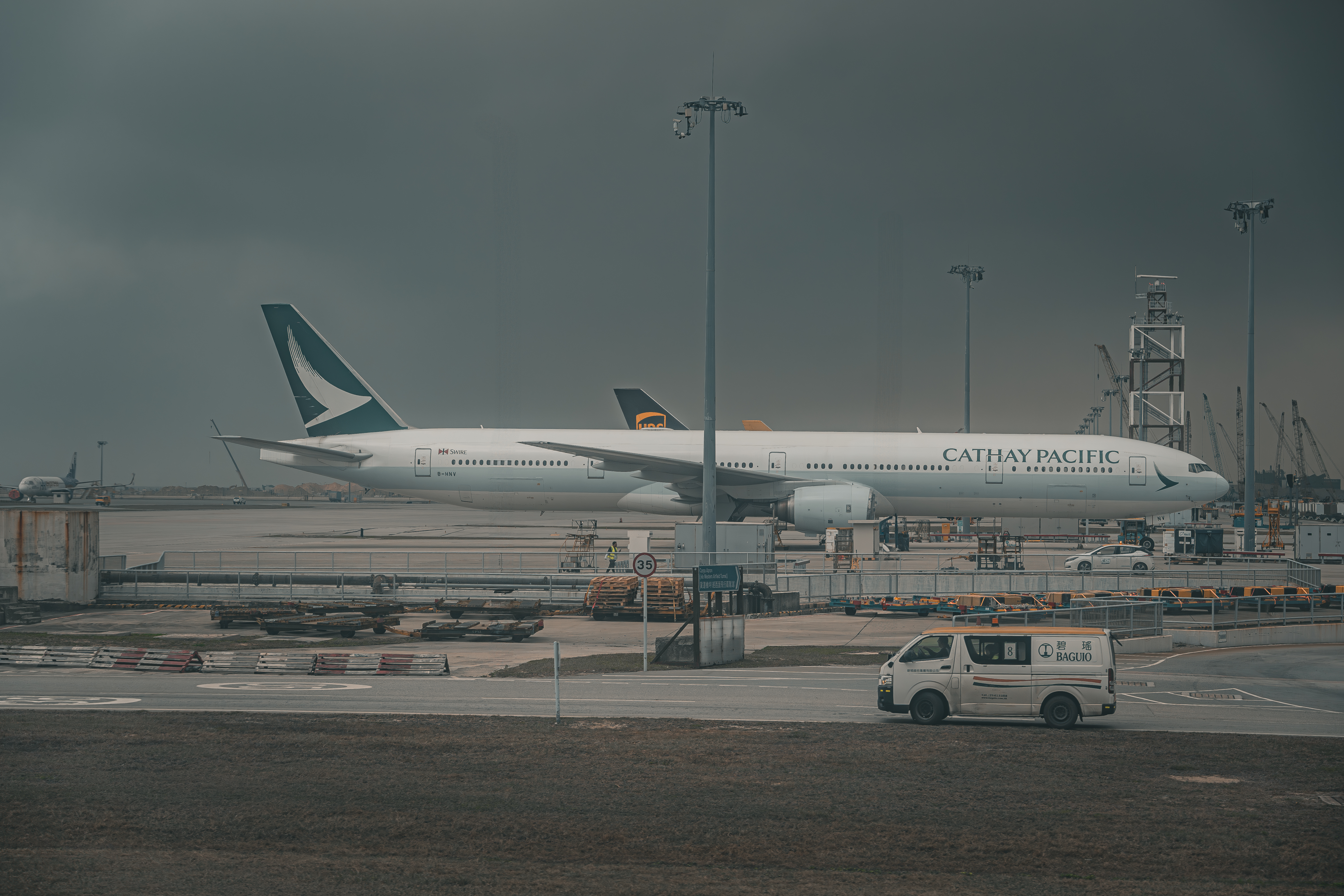 Cathay Pacific Boeing 777 Hong Kong International Airport Ehsan Haque