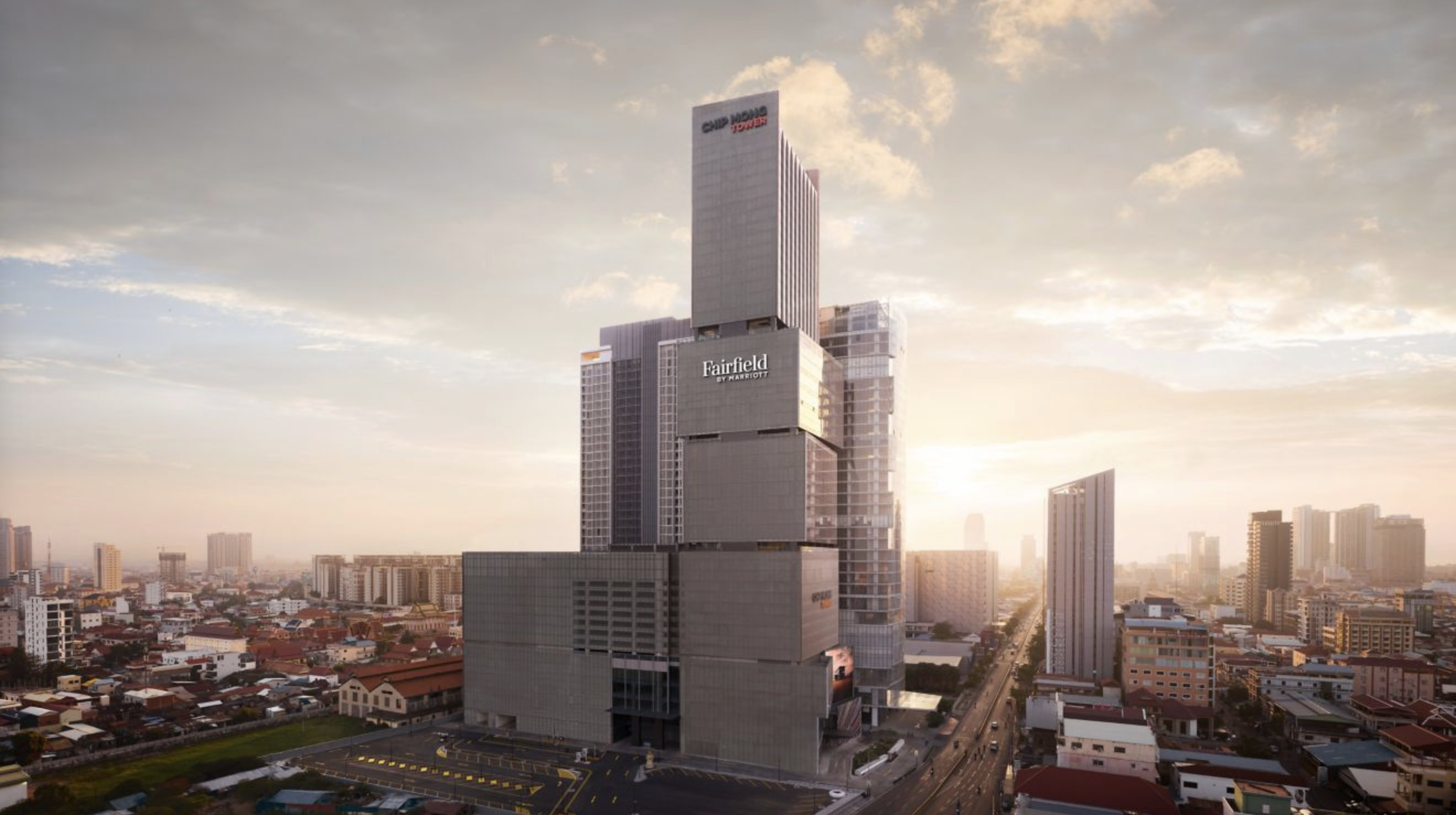 Exterior of the Fairfield by Marriott Phnom Penh Exterior of the Fairfield by Marriott Phnom Penh