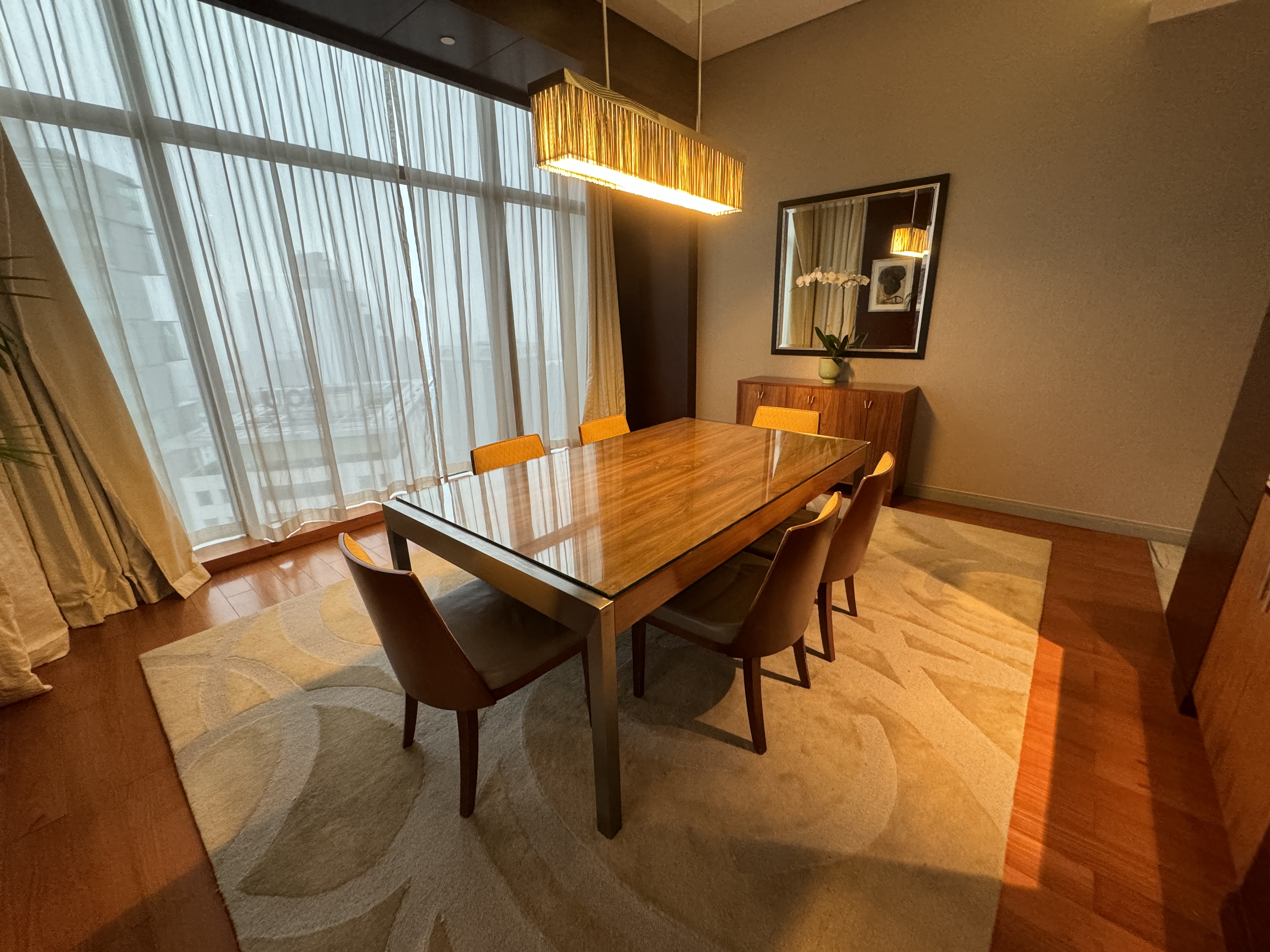 Grand Hyatt Kuala Lumpur Executive Suite Dining Table
