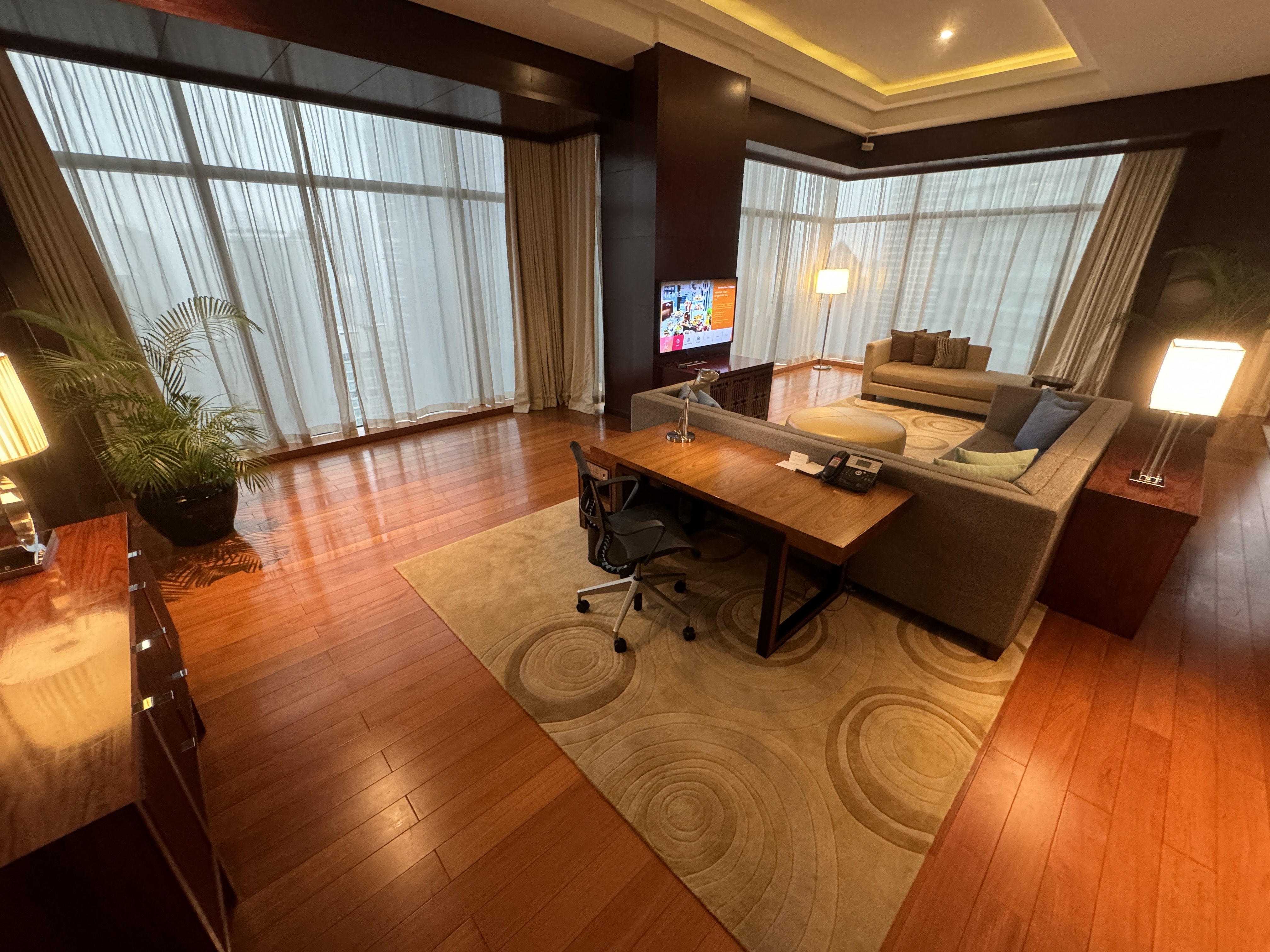 Grand Hyatt Kuala Lumpur Executive Suite Living Room