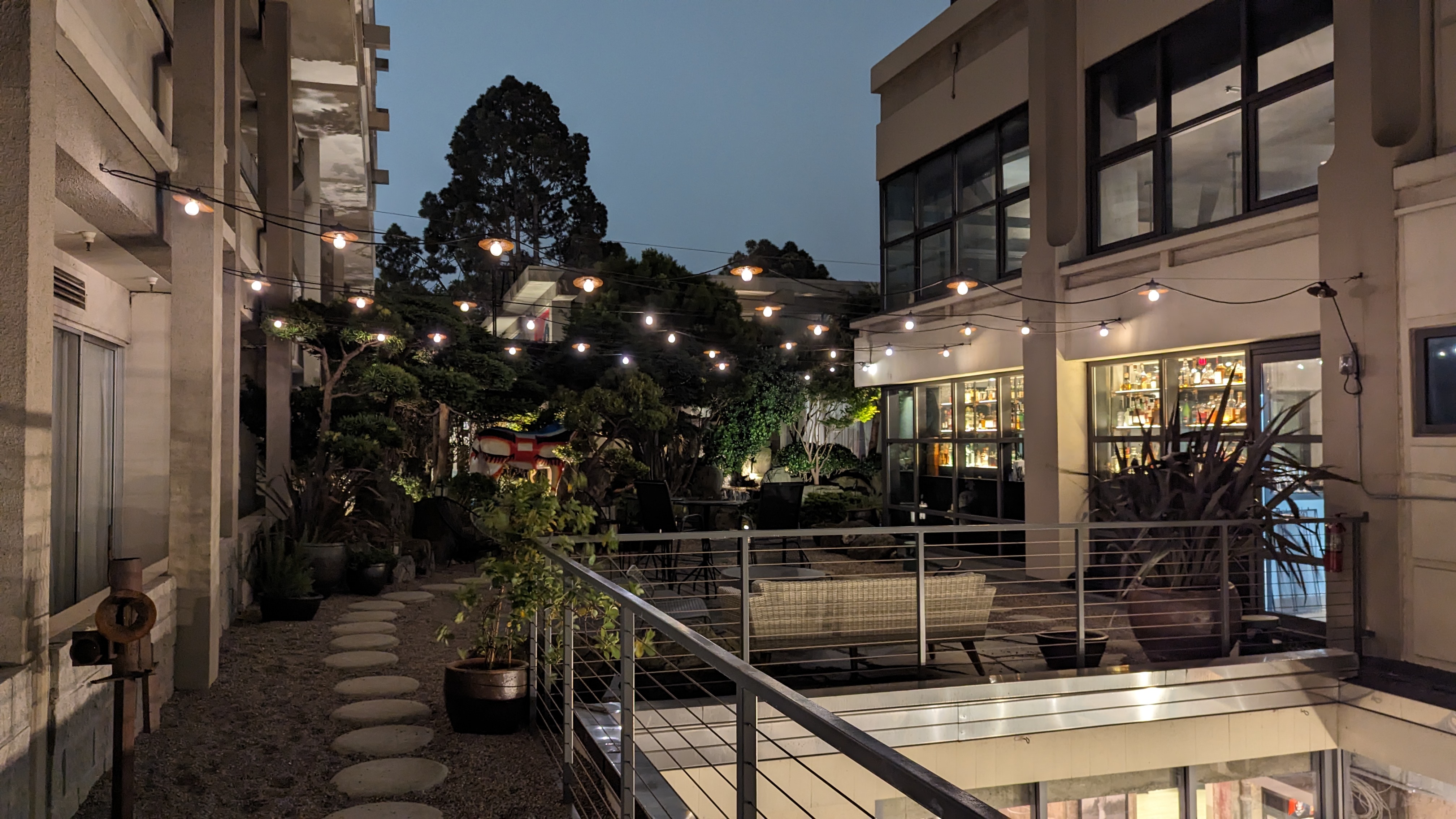 Hotel Kabuki San Francisco amenities garden Hotel Kabuki San Francisco amenities garden