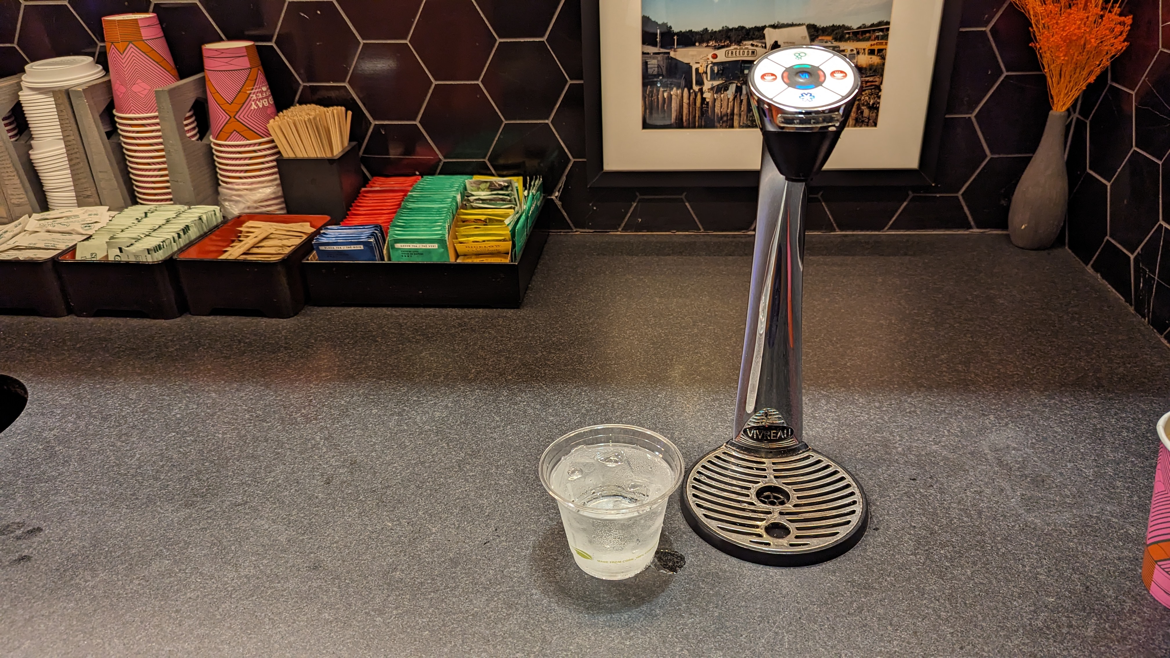 Hotel Kabuki San Francisco amenities sparkling water Hotel Kabuki San Francisco amenities sparkling water