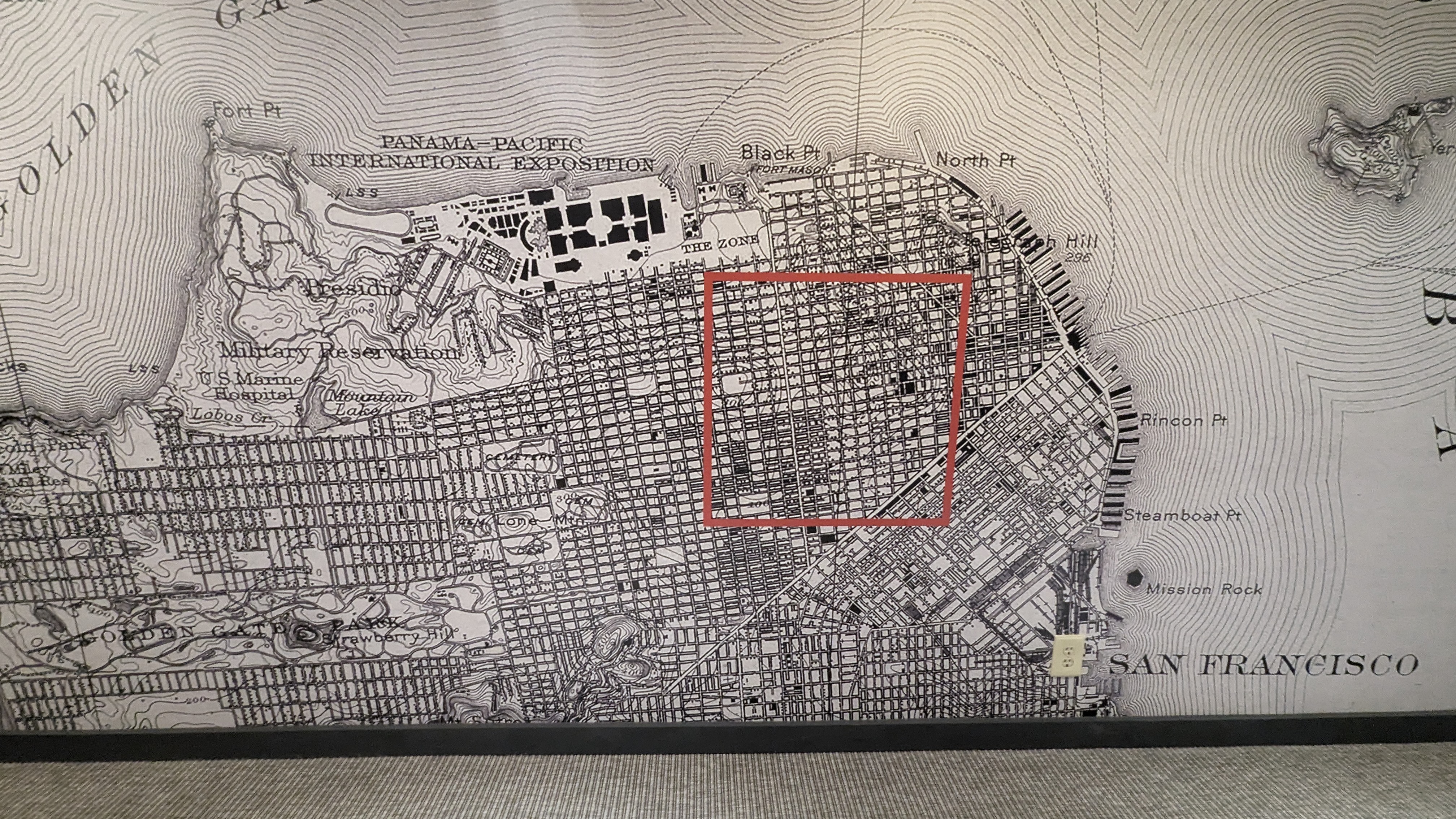 Hotel Kabuki San Francisco guest room hallway map Hotel Kabuki San Francisco guest room hallway map