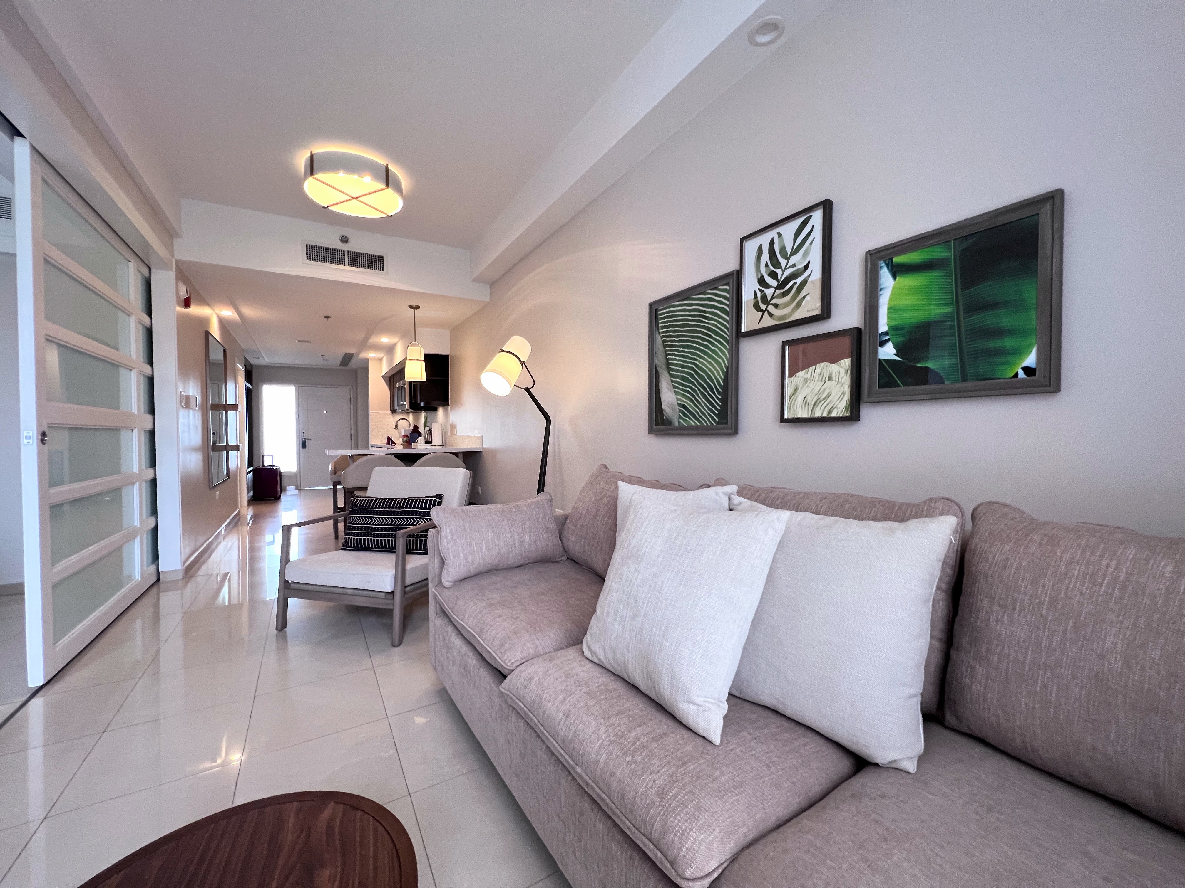 Hyatt Regency Grand Reserve Puerto Rico Villa living room Hyatt Regency Grand Reserve Puerto Rico Villa living room
