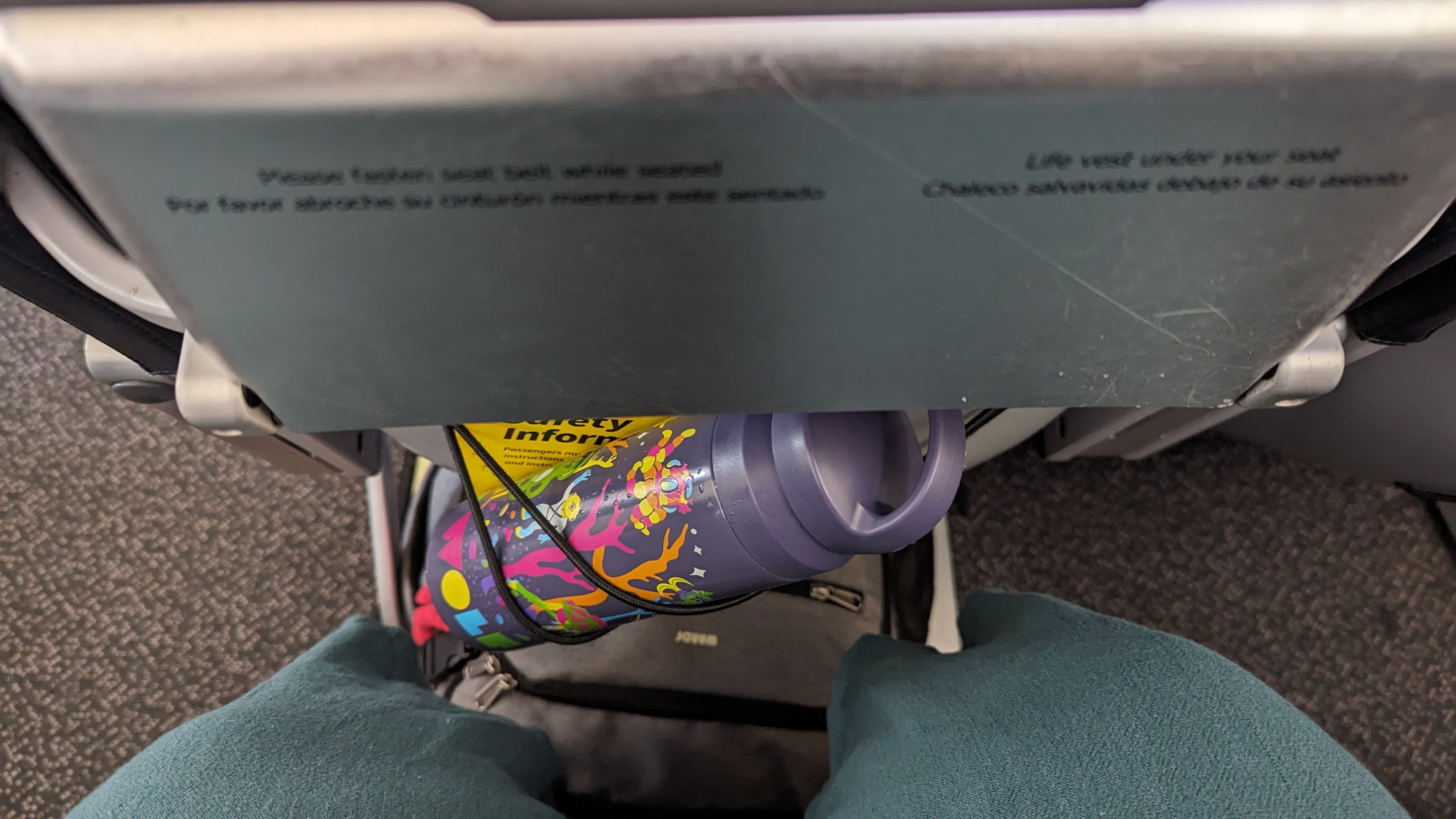 IAH to LAS Spirit legroom IAH to LAS Spirit legroom