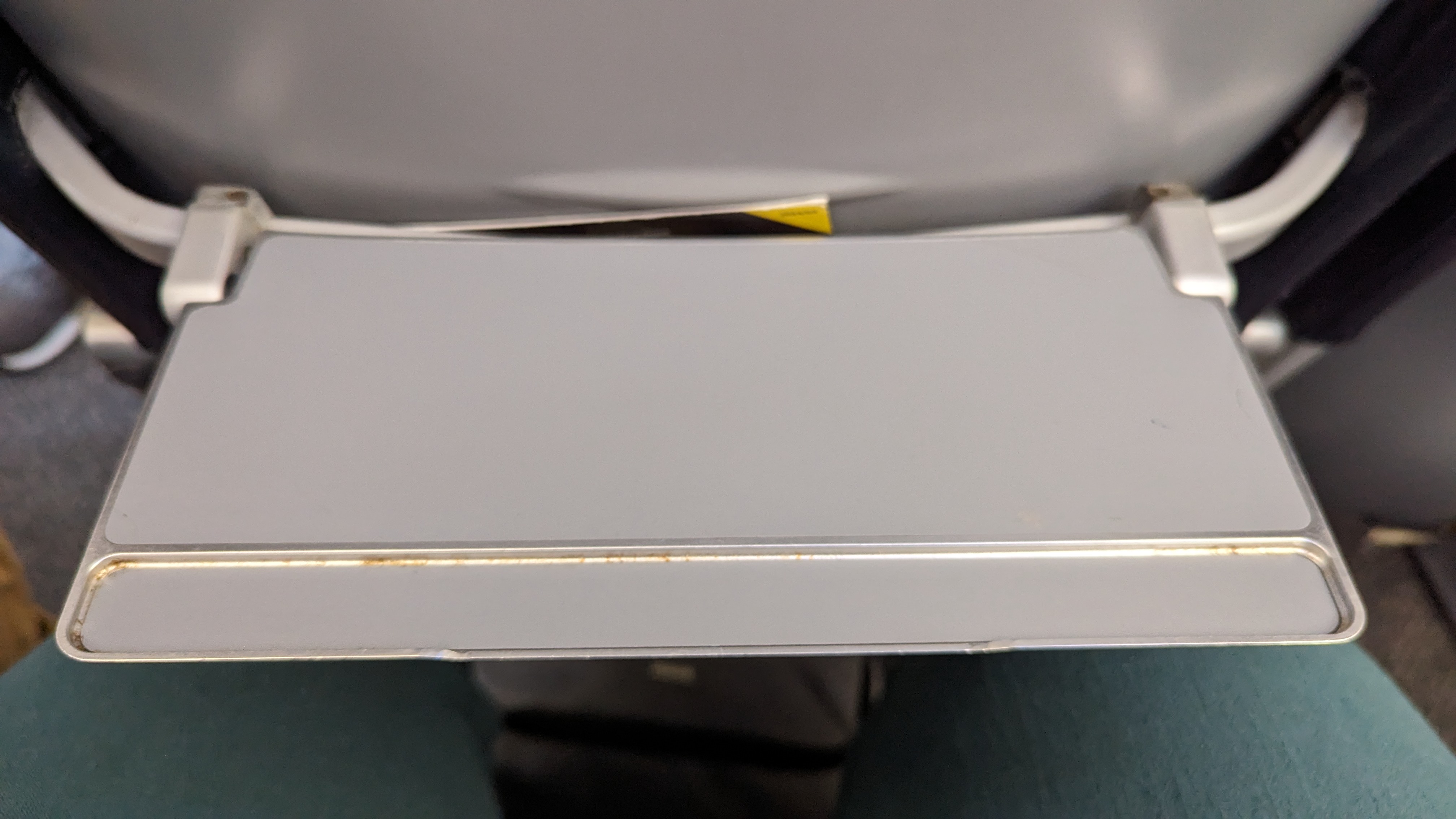 IAH to LAS Spirit tray table IAH to LAS Spirit tray table