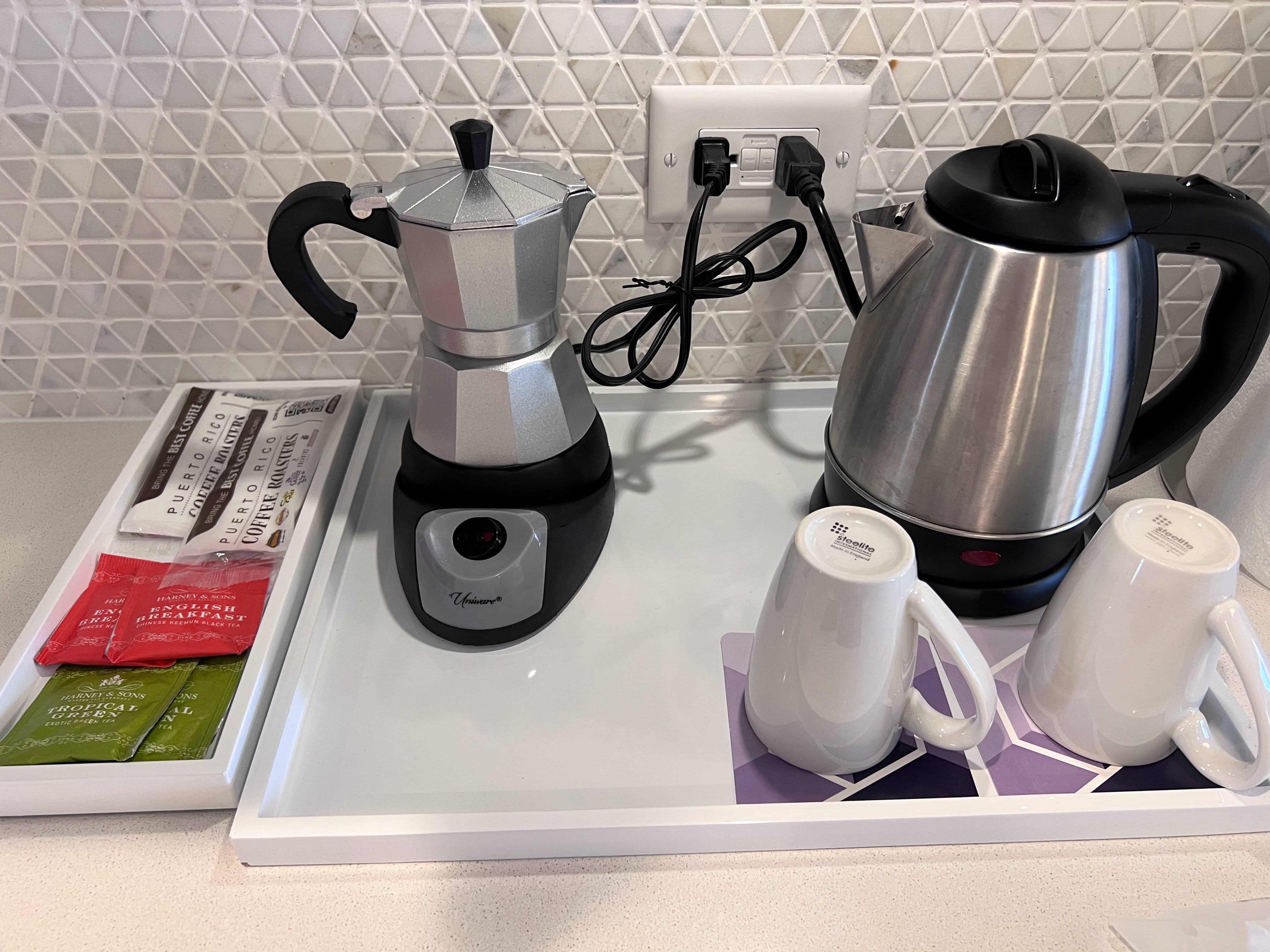 In room coffee at Hyatt Regency Puerto Rico In room coffee at Hyatt Regency Puerto Rico
