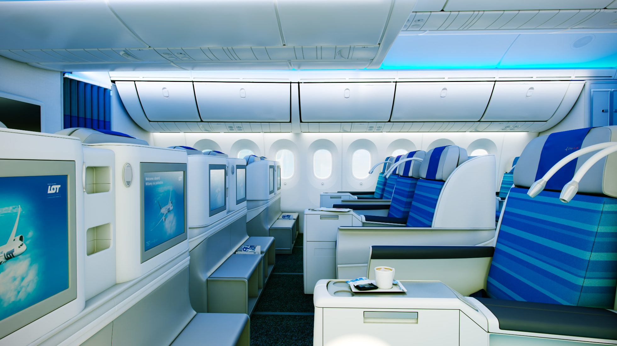 LOT Polish 787 Business Class