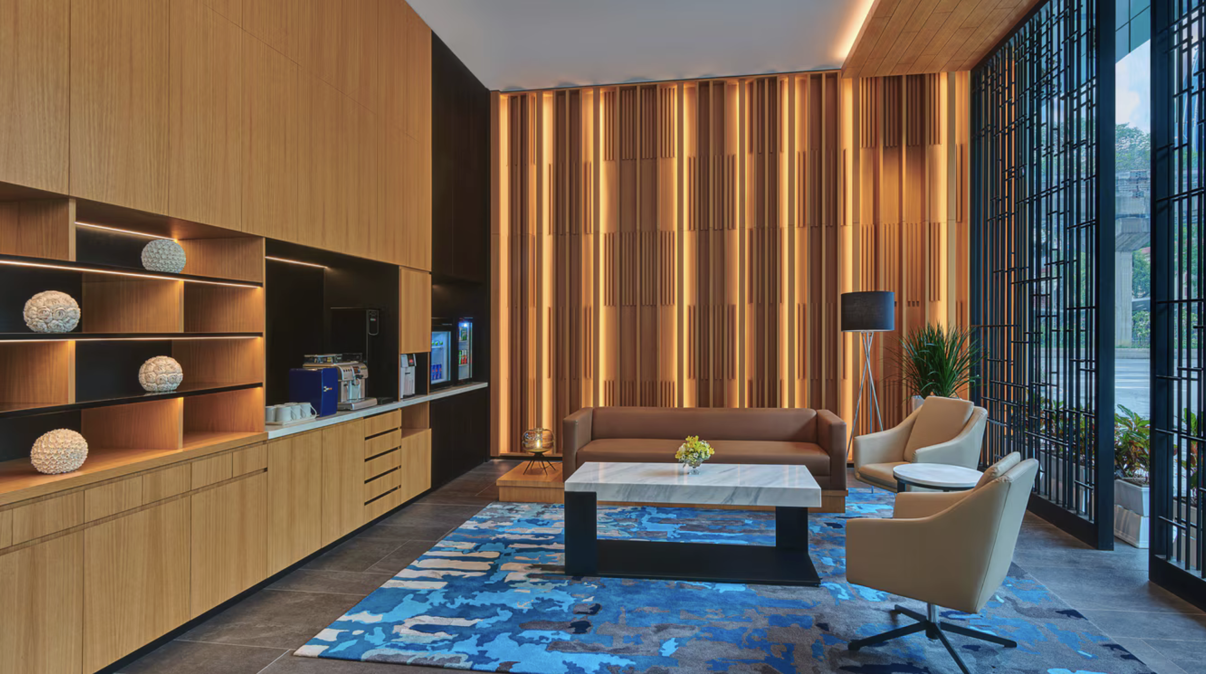 Lobby lounge at the Fairfield by Marriott Chow Kit Kuala Lumpur Lobby lounge at the Fairfield by Marriott Chow Kit Kuala Lumpur
