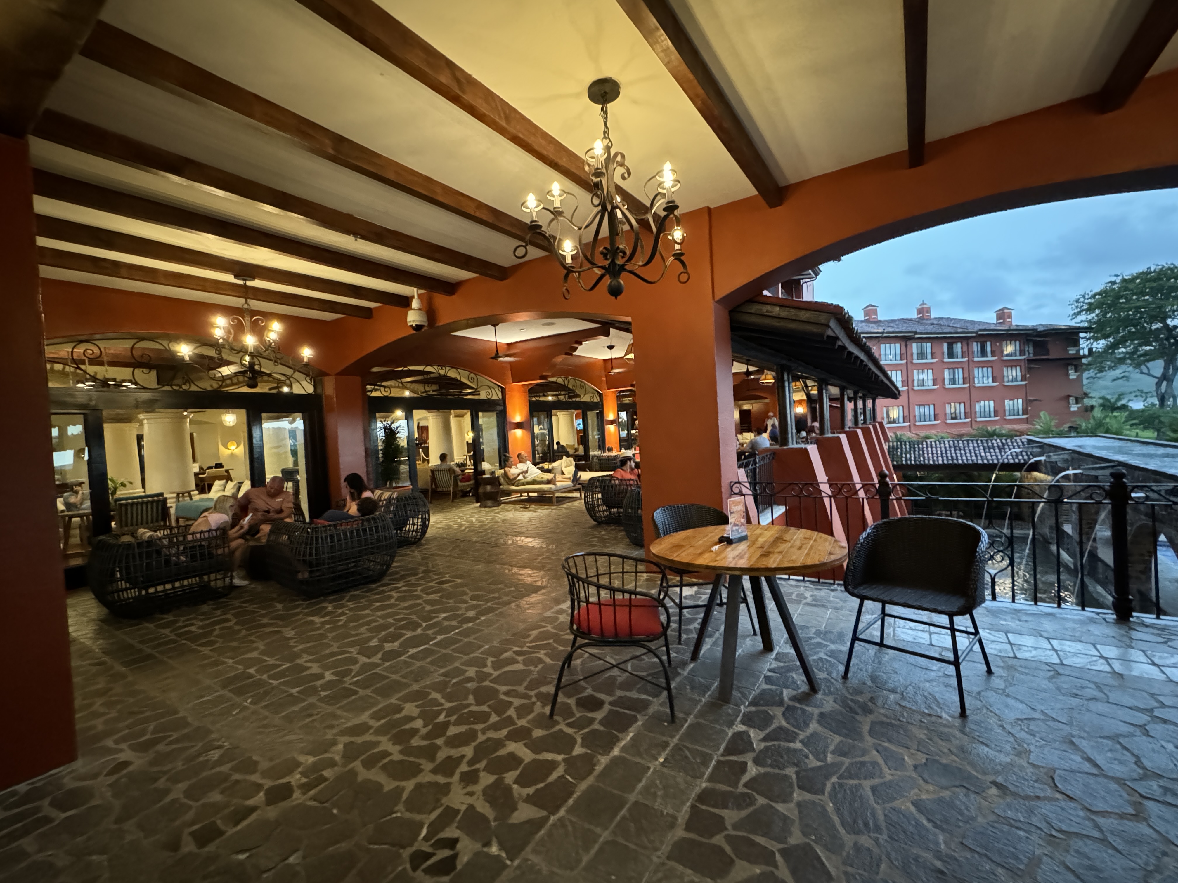 Ocho Bar deck seating
