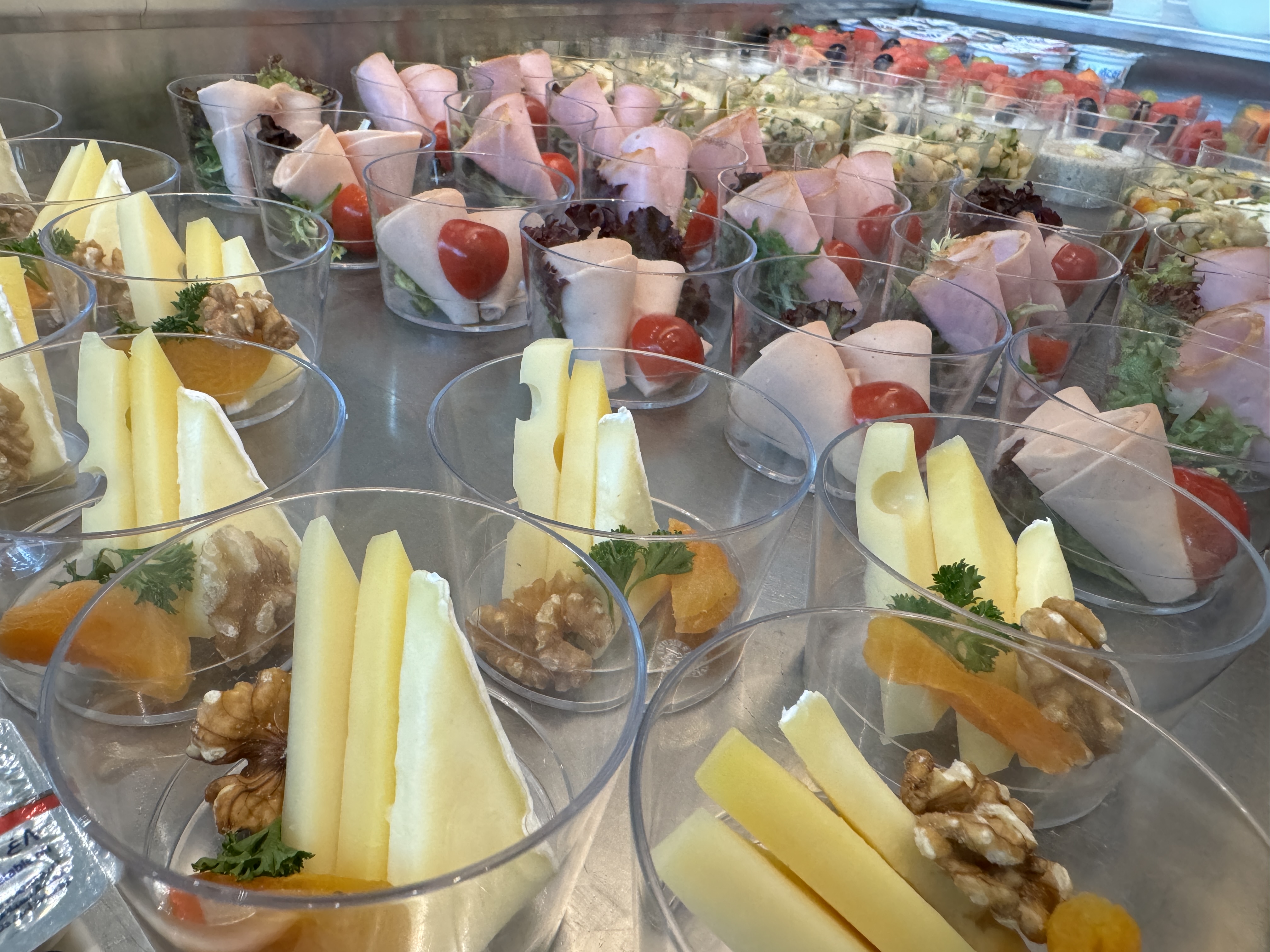 Oryx Lounge North DOH cheese meat cups Oryx Lounge North DOH cheese meat cups
