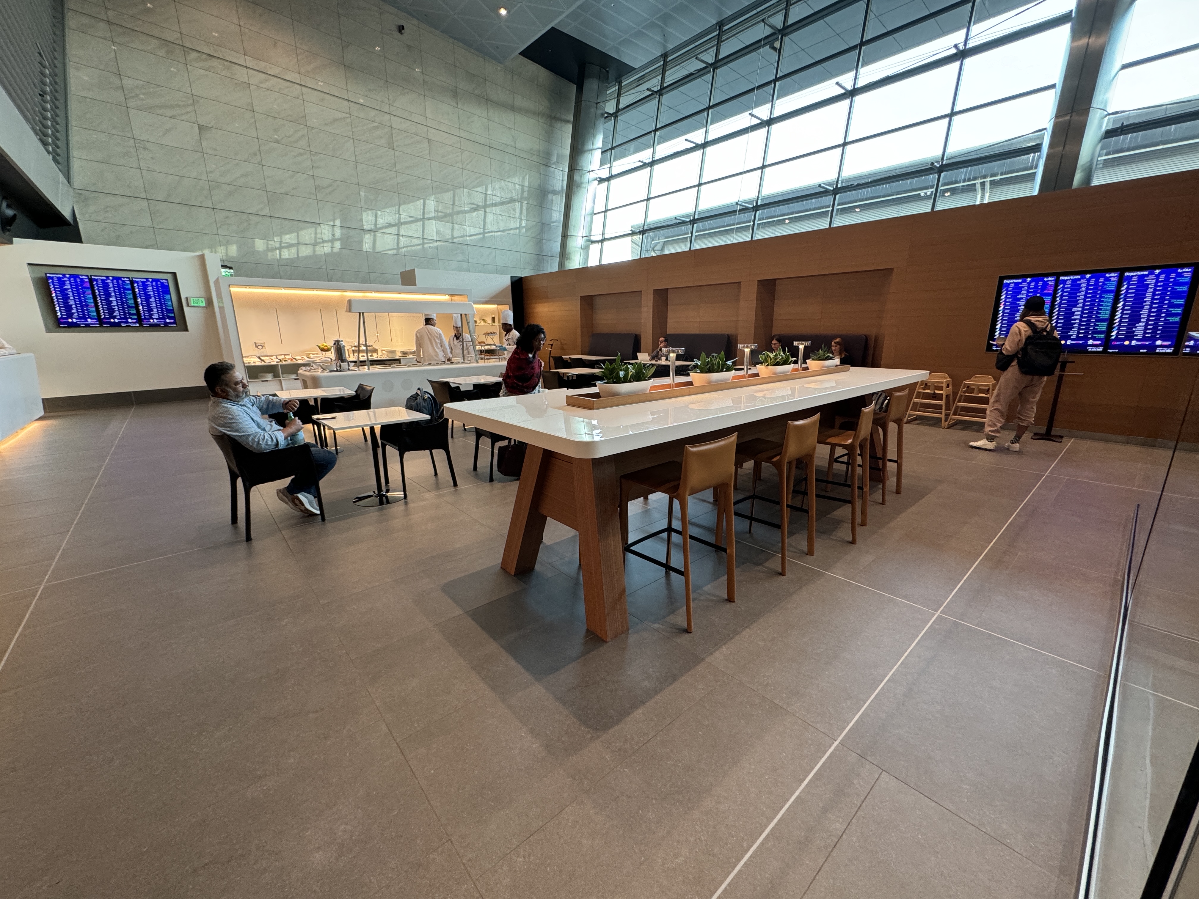Oryx Lounge North DOH high top table Oryx Lounge North DOH high top table