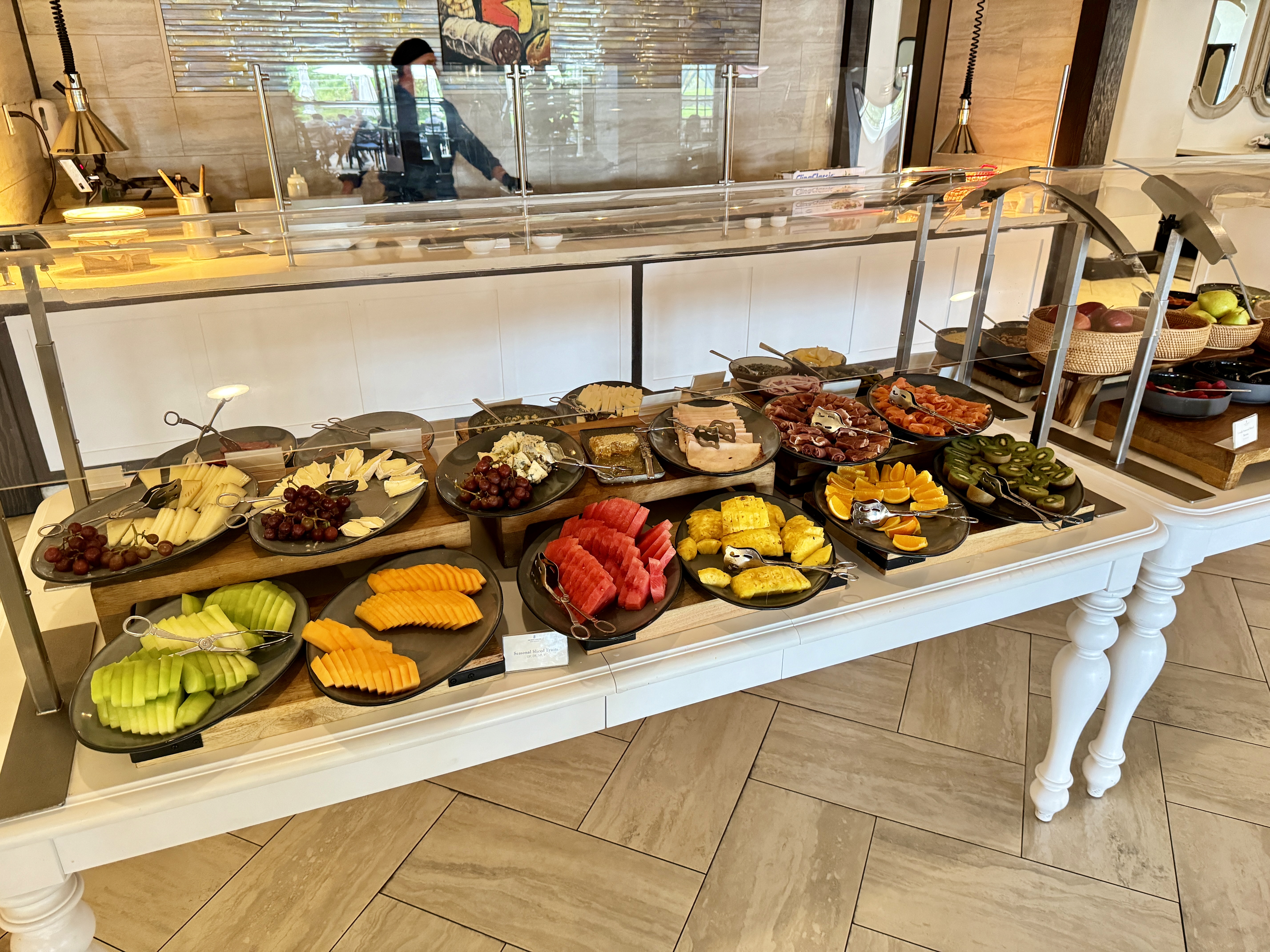 Ritz Carlton Bacara Santa Barbara Bistro Buffet Fruit Ritz Carlton Bacara Santa Barbara Bistro Buffet Fruit