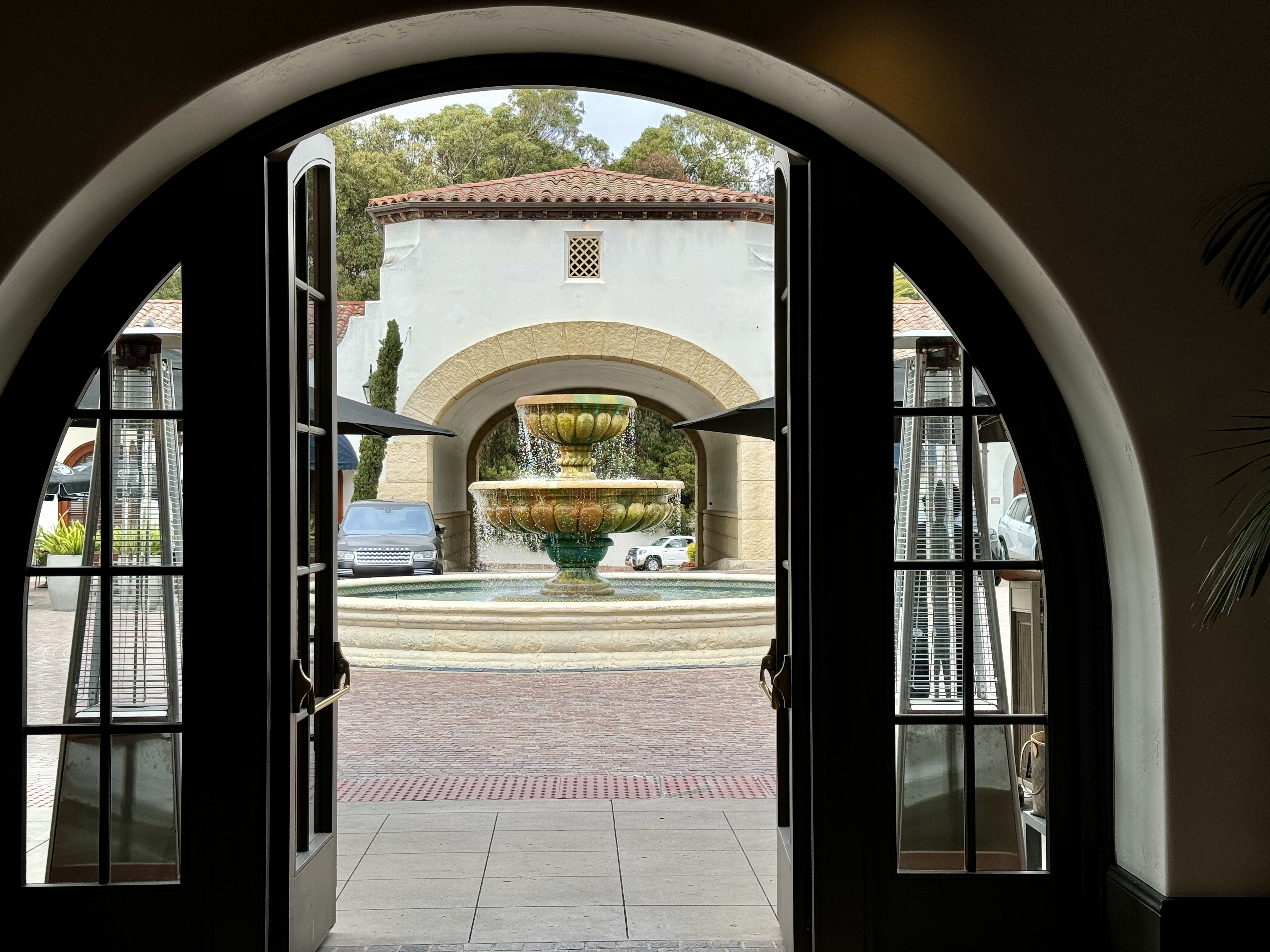 Ritz Carlton Bacara Santa Barbara Entrance Fountain Ritz Carlton Bacara Santa Barbara Entrance Fountain