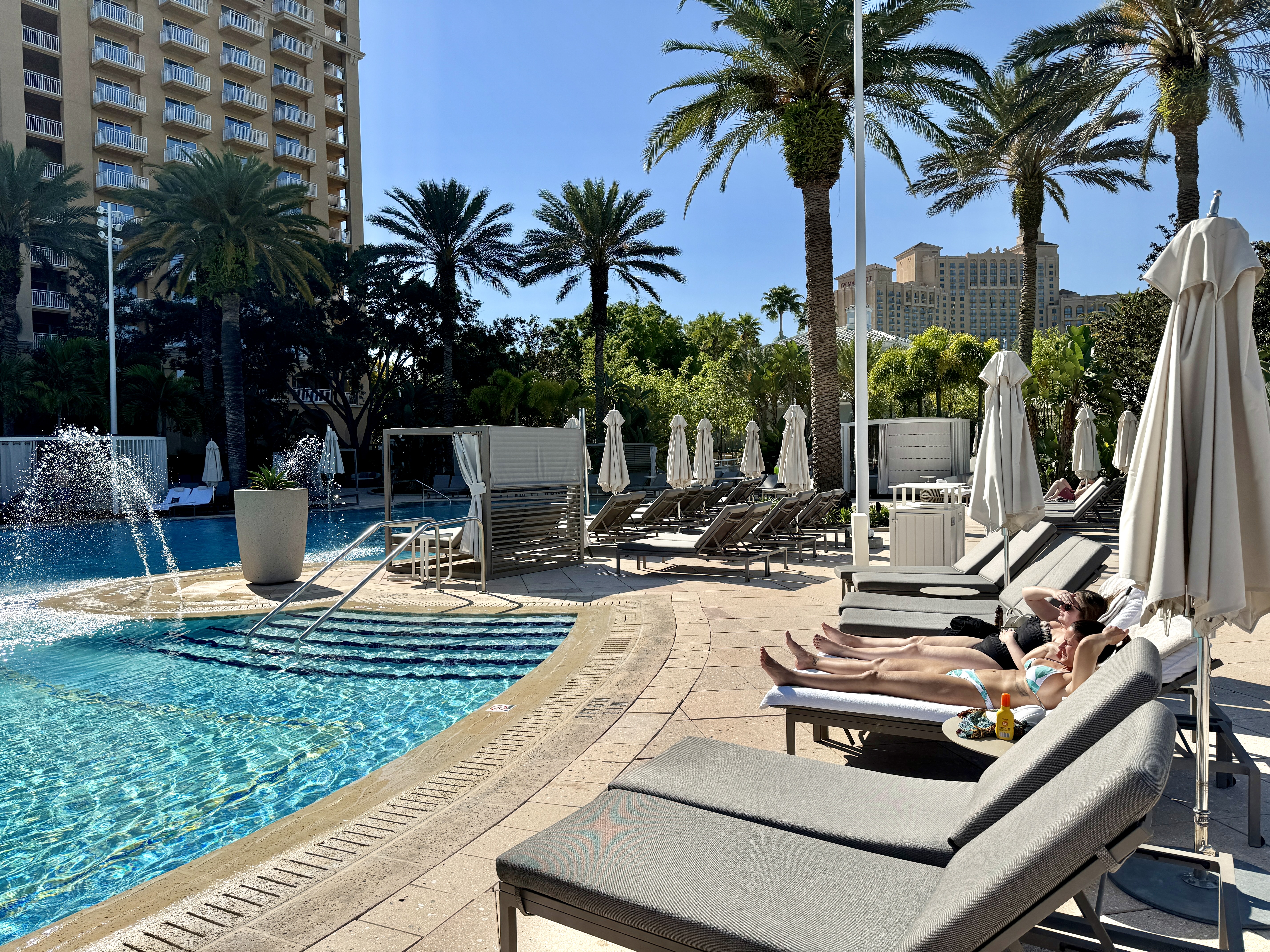 Ritz Carlton Orlando Grande Lakes Pool Loungers