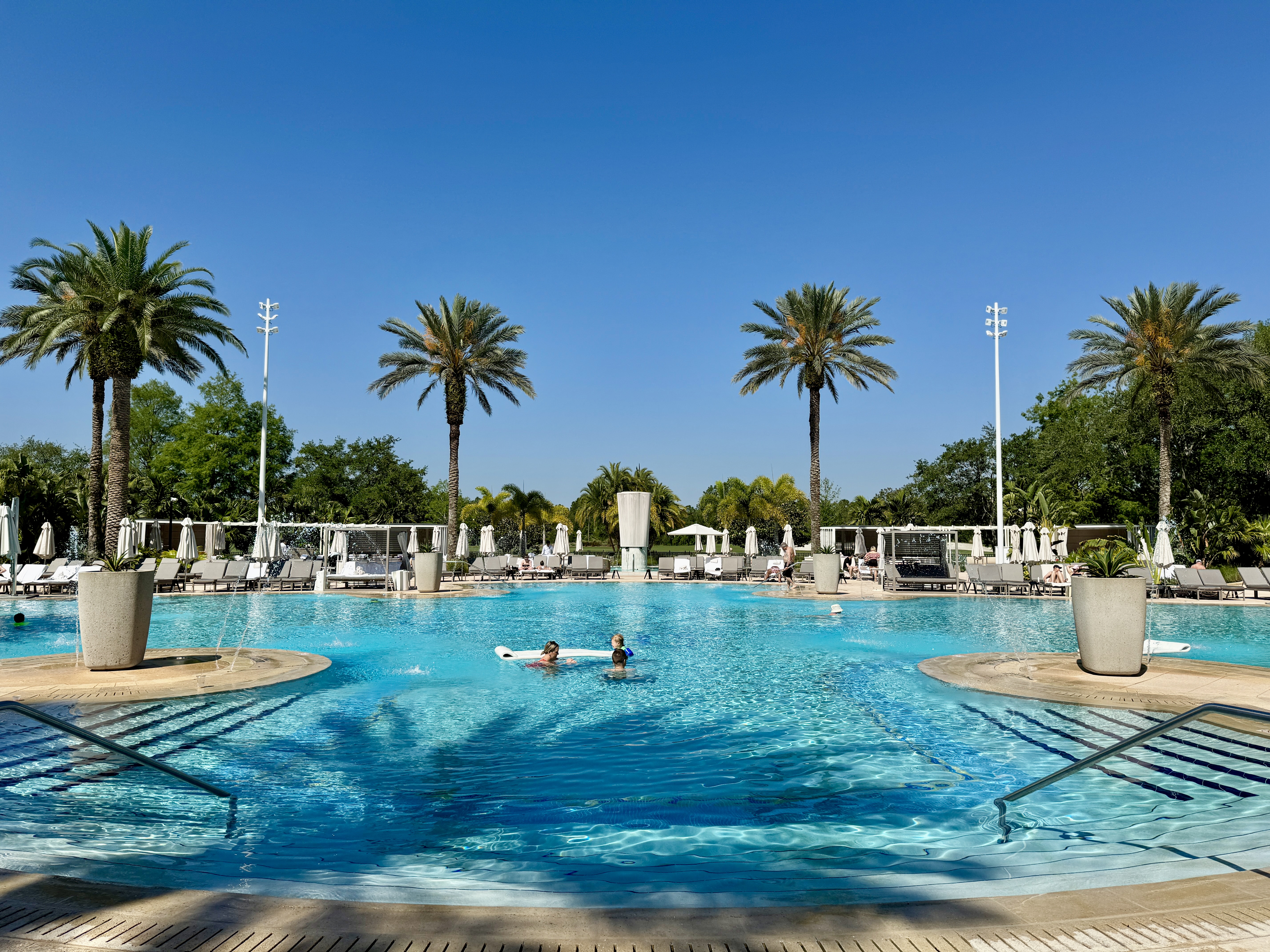 Ritz Carlton Orlando Grande Lakes Pool View From Resort Ritz Carlton Orlando Grande Lakes Pool View From Resort