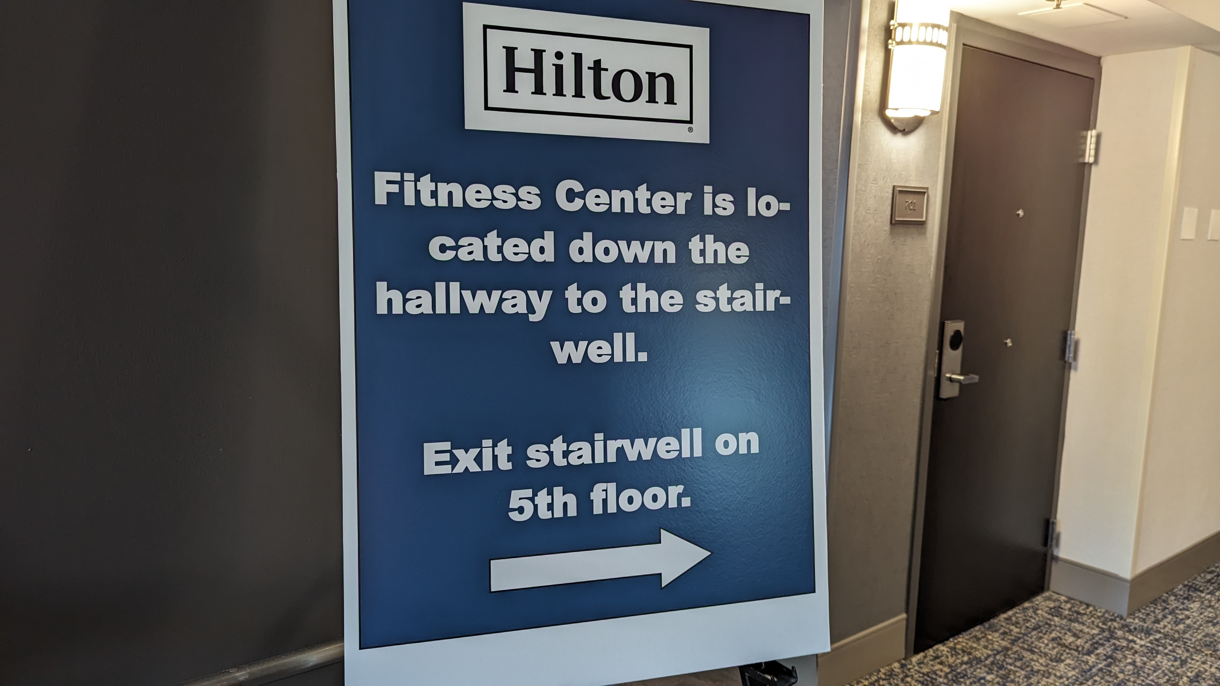 San Francisco Hilton Financial District amenities fitness center directions San Francisco Hilton Financial District amenities fitness center directions