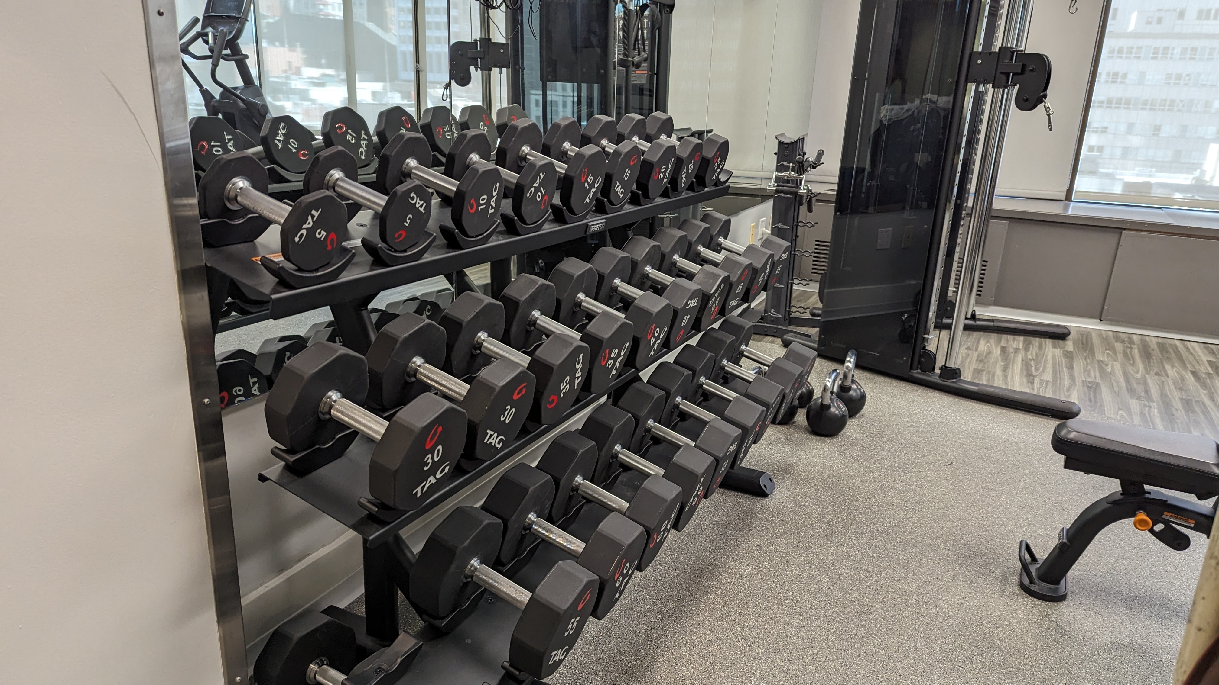 San Francisco Hilton Financial District amenities fitness center San Francisco Hilton Financial District amenities fitness center
