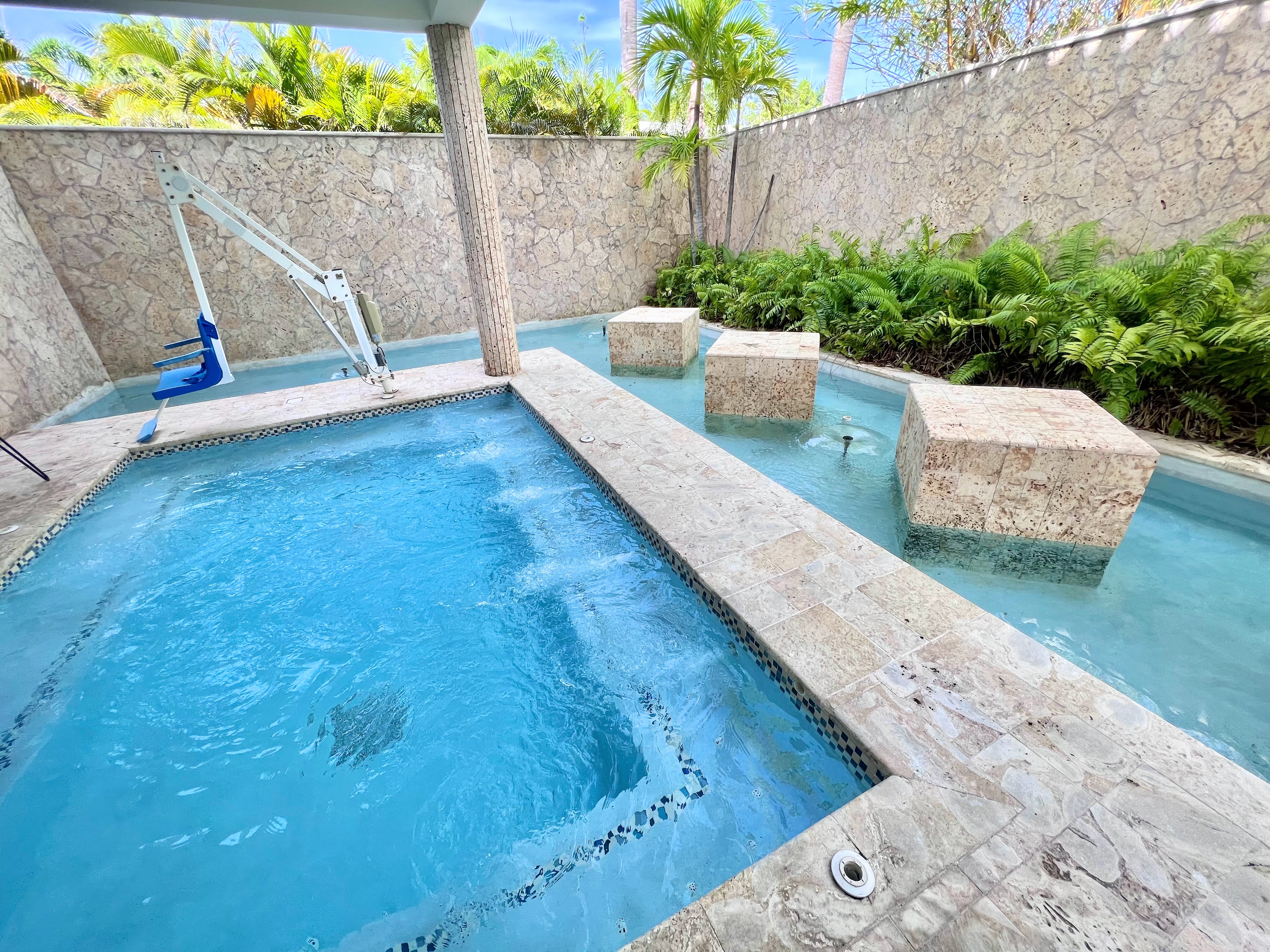 Spa hot tub at Hyatt Regency Puerto Rico Spa hot tub at Hyatt Regency Puerto Rico