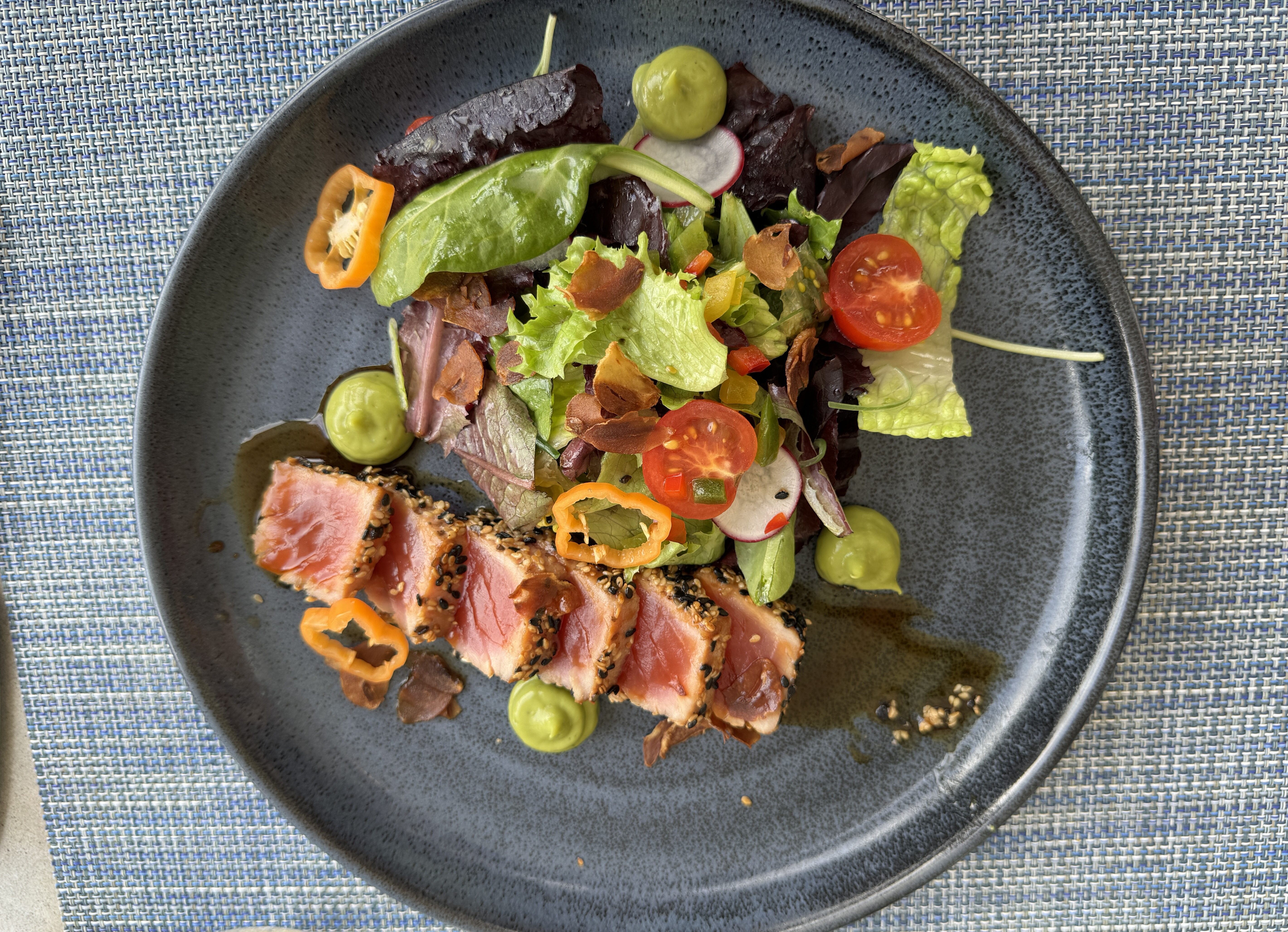St. Regis Bermuda Tuna Tataki St. Regis Bermuda Tuna Tataki