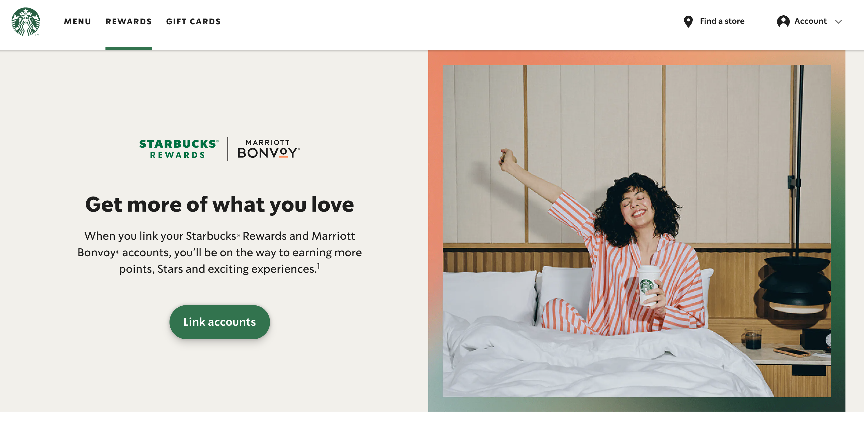 Starbucks and Marriott partnership