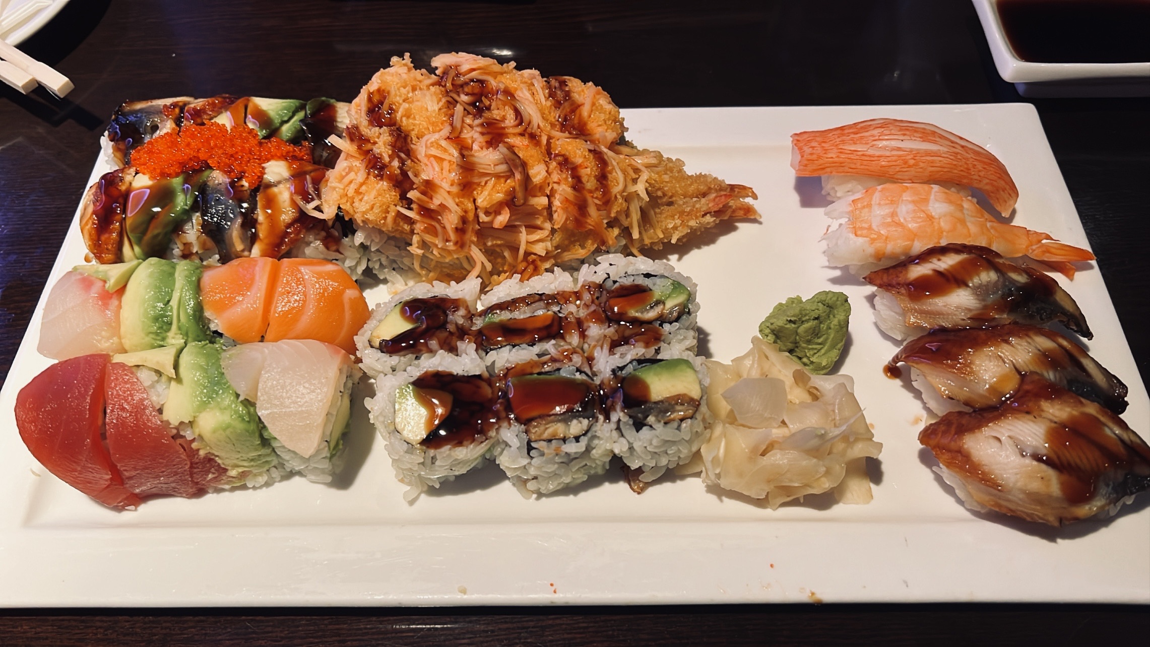 Sushi dinner Sushi dinner