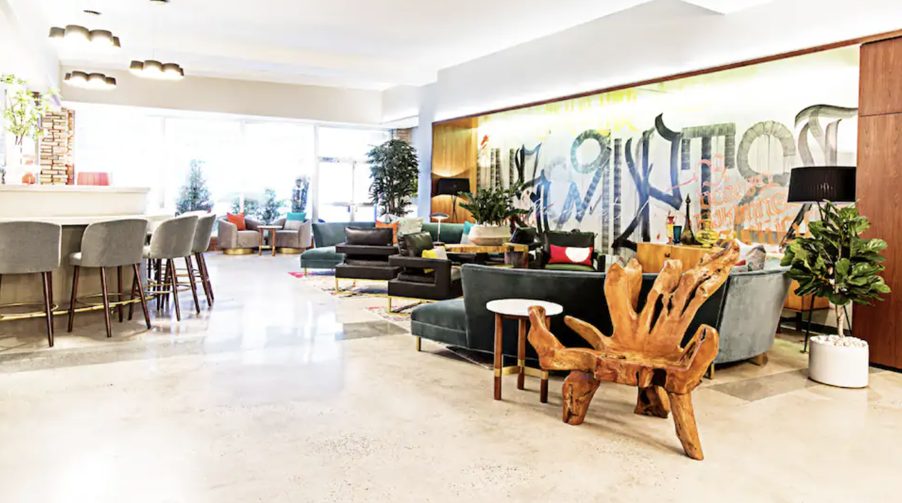 The Studio lobby lounge. Unscripted Durham. Hyatt The Studio lobby lounge. Unscripted Durham. Hyatt