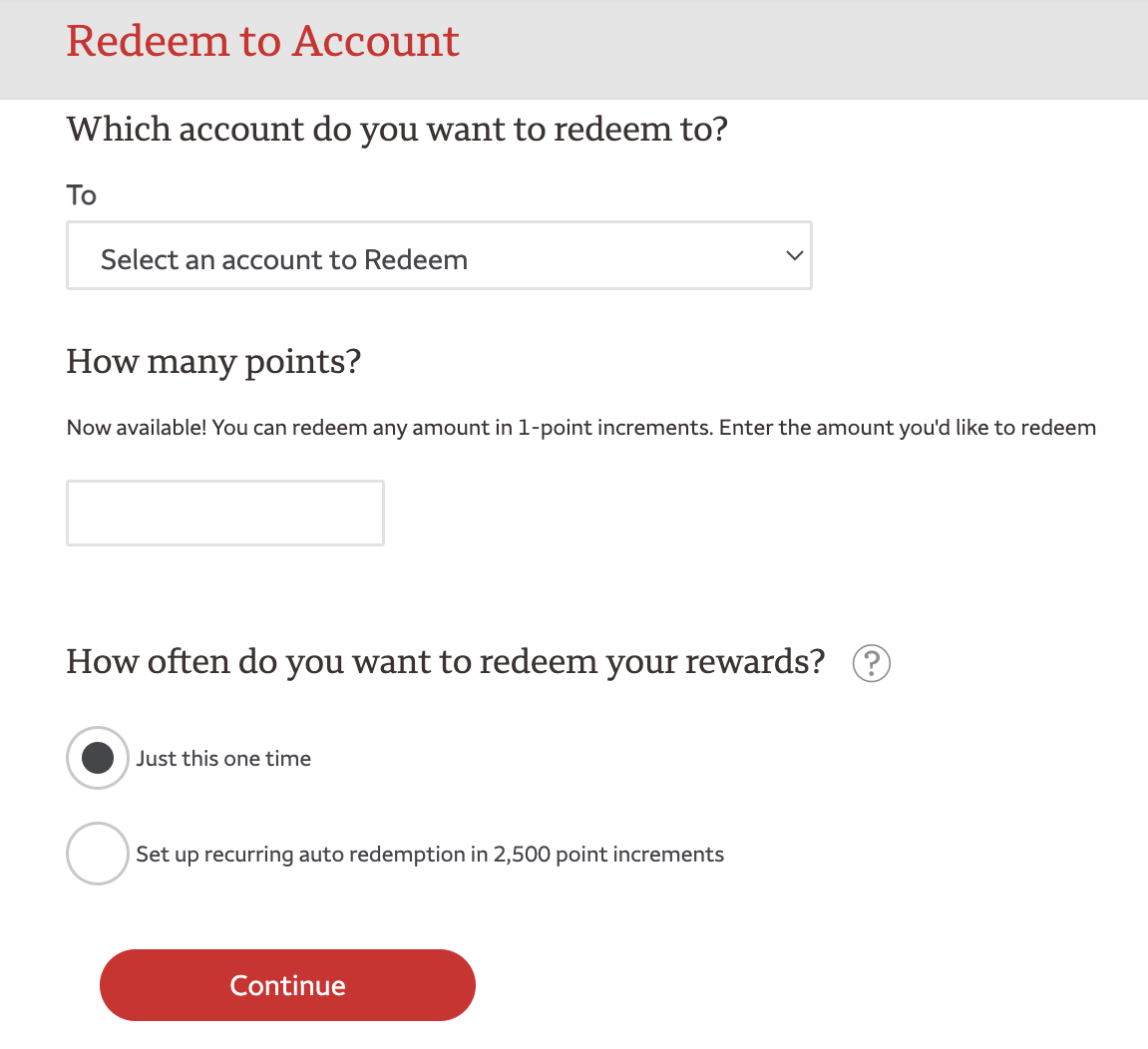 Wells Fargo redeem points to account or check Wells Fargo redeem points to account or check