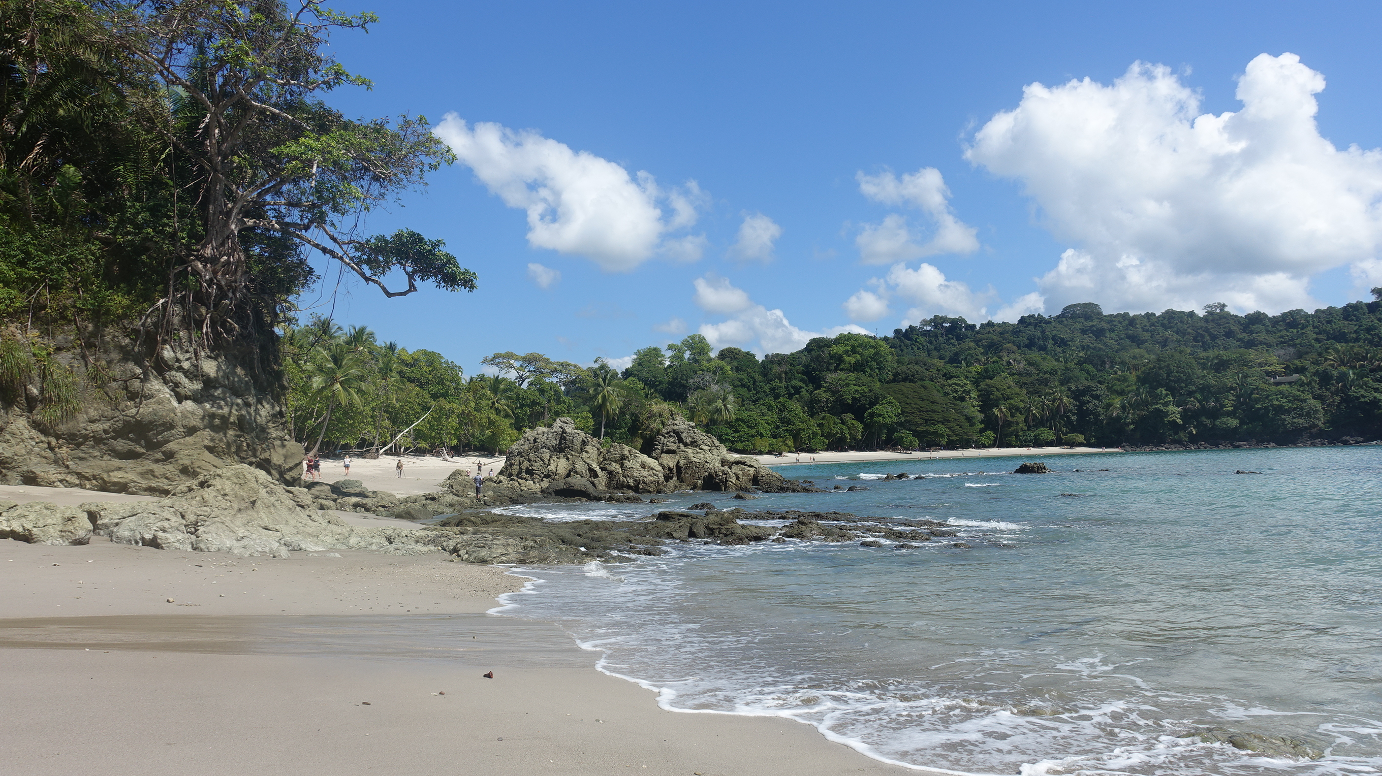 Caribbean Island A beach in Costa Rica.