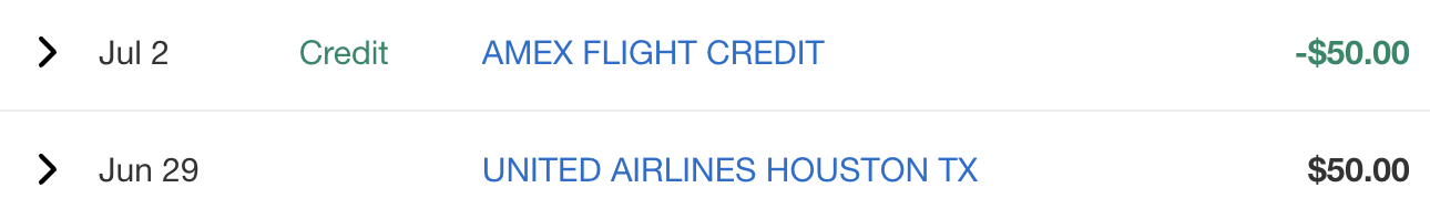 Amex 50 hilton aspire airline credit United TravelBank Amex 50 hilton aspire airline credit United TravelBank