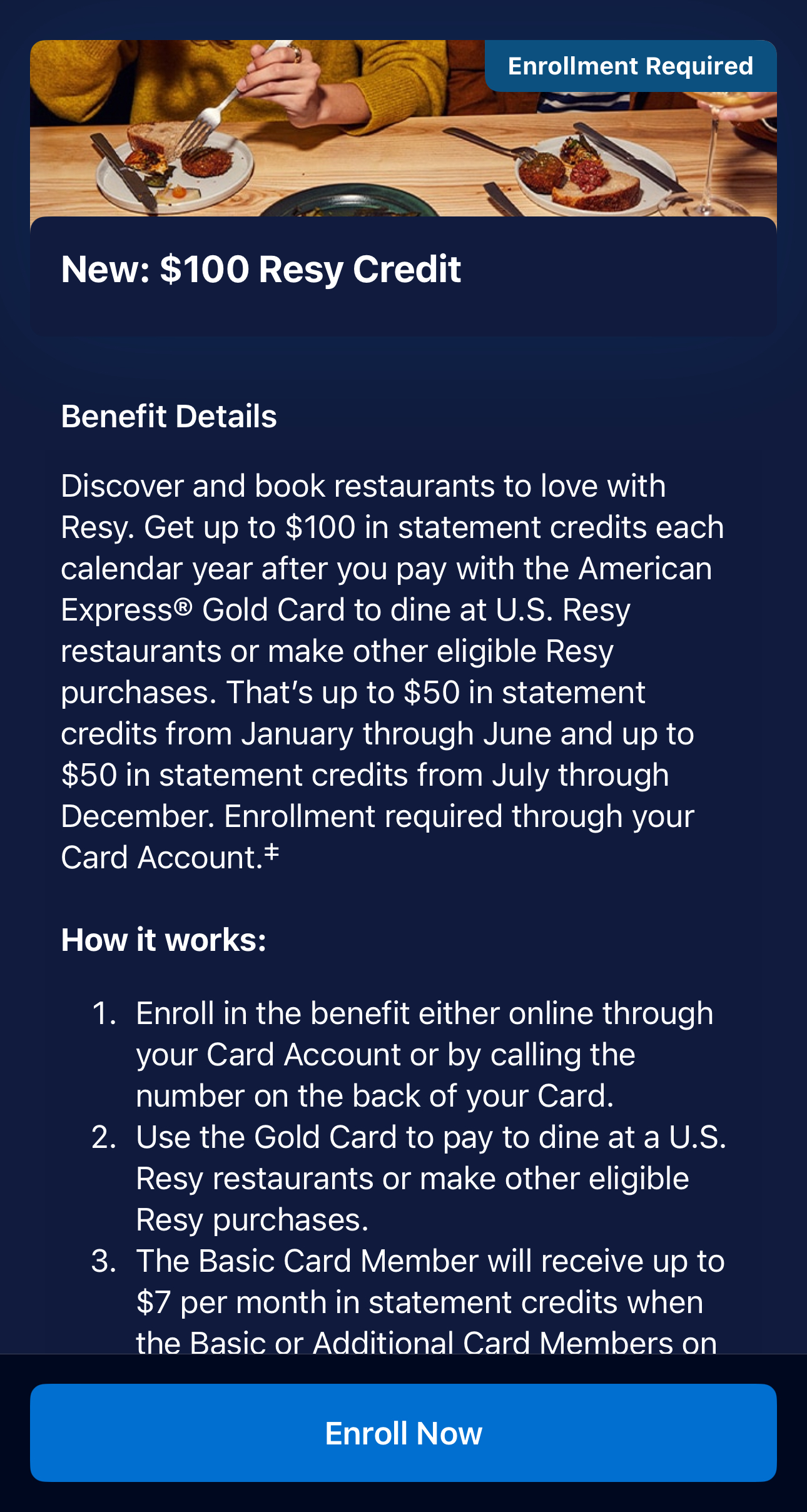 Amex Gold Resy Benefit Amex Gold Resy Benefit