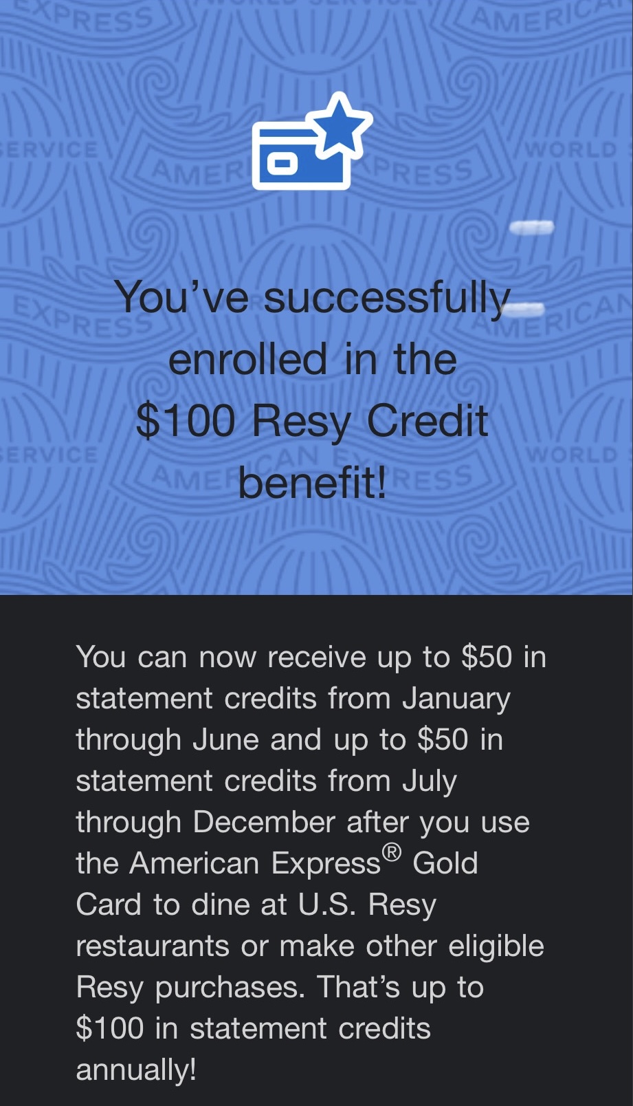 Amex Gold Resy Enrolled Amex Gold Resy Enrolled