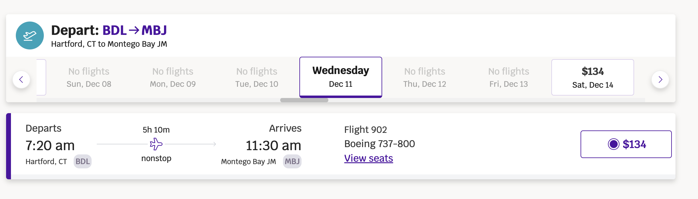BDL to MBJ Avelo BDL to MBJ Avelo ticket price