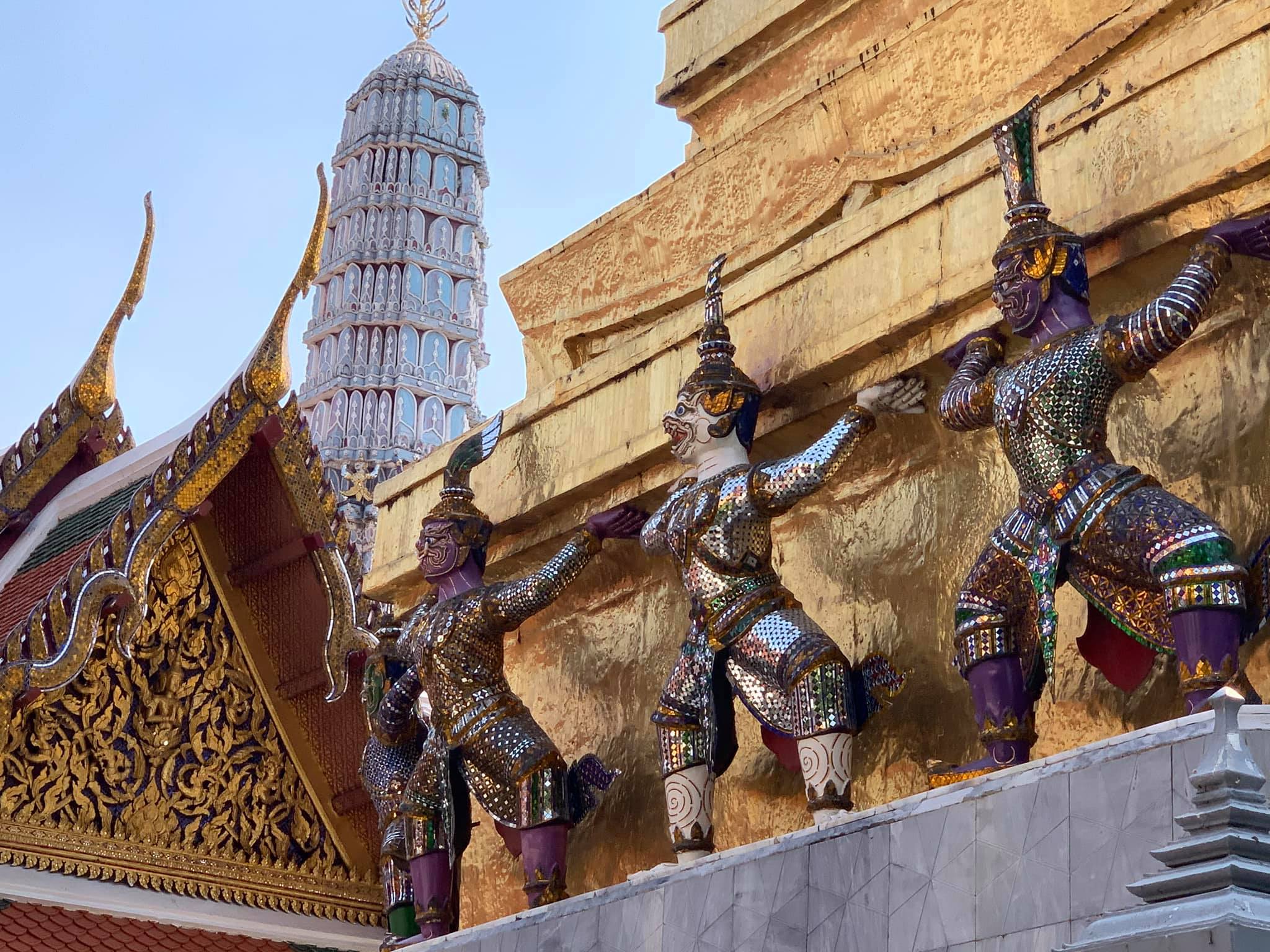 The Grand Palace in Bangkok, Thailand.