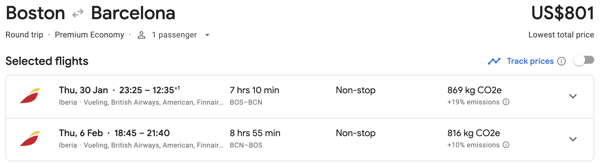 Boston to Barcelona Boston to Barcelona