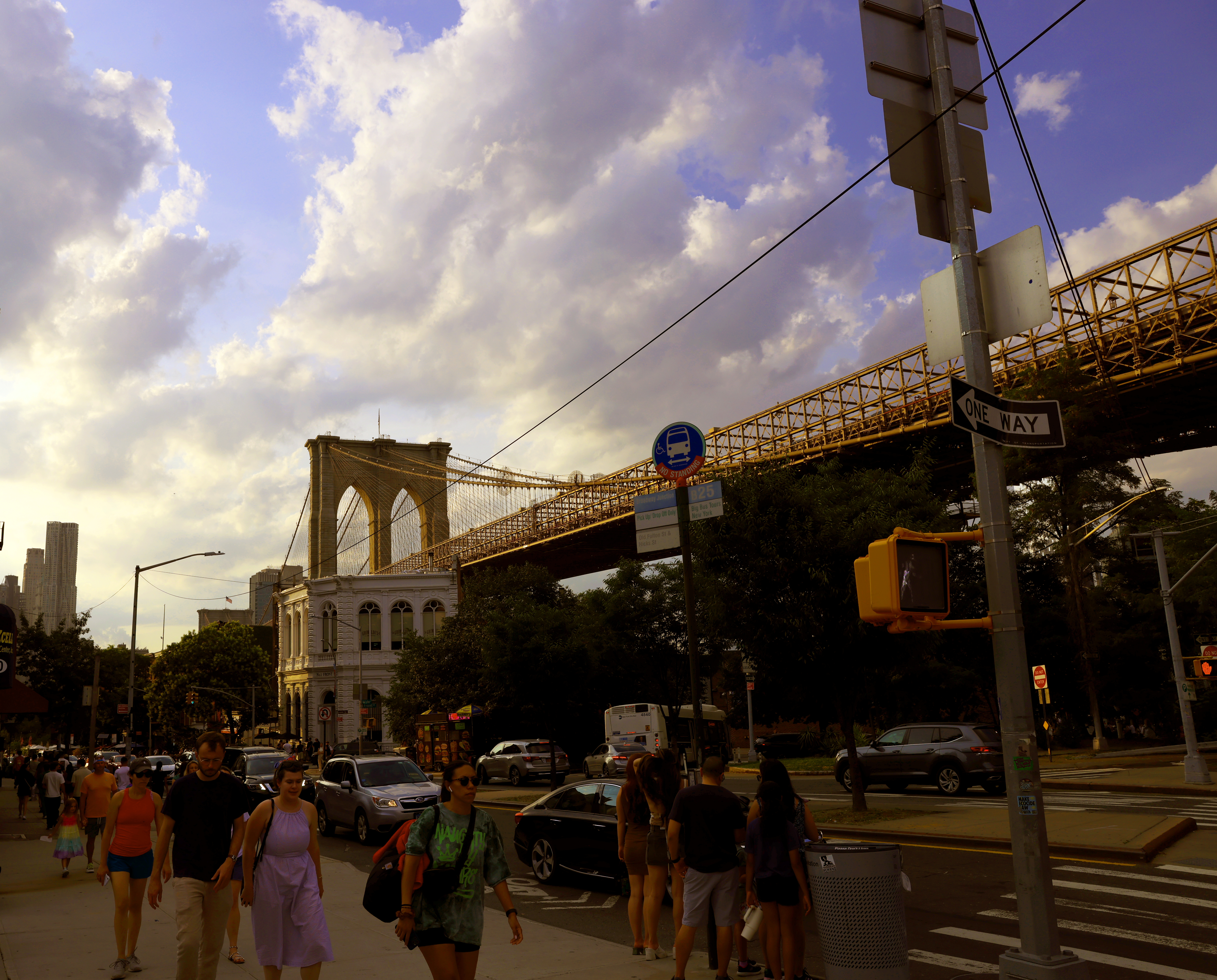 Brooklyn Bridge DUMBO sunset Brooklyn Bridge DUMBO sunset