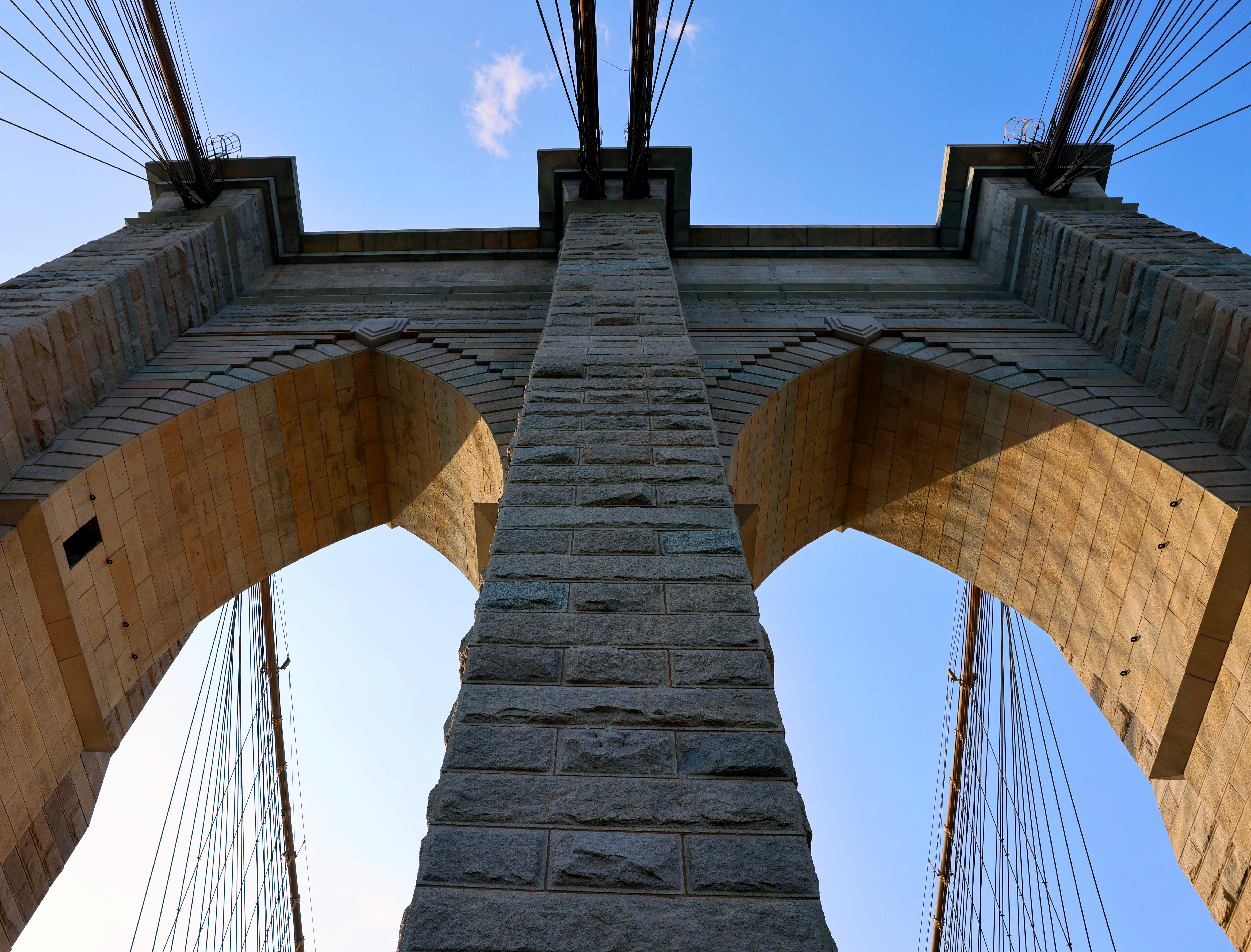 Brooklyn Bridge eastern arches Brooklyn Bridge eastern arches